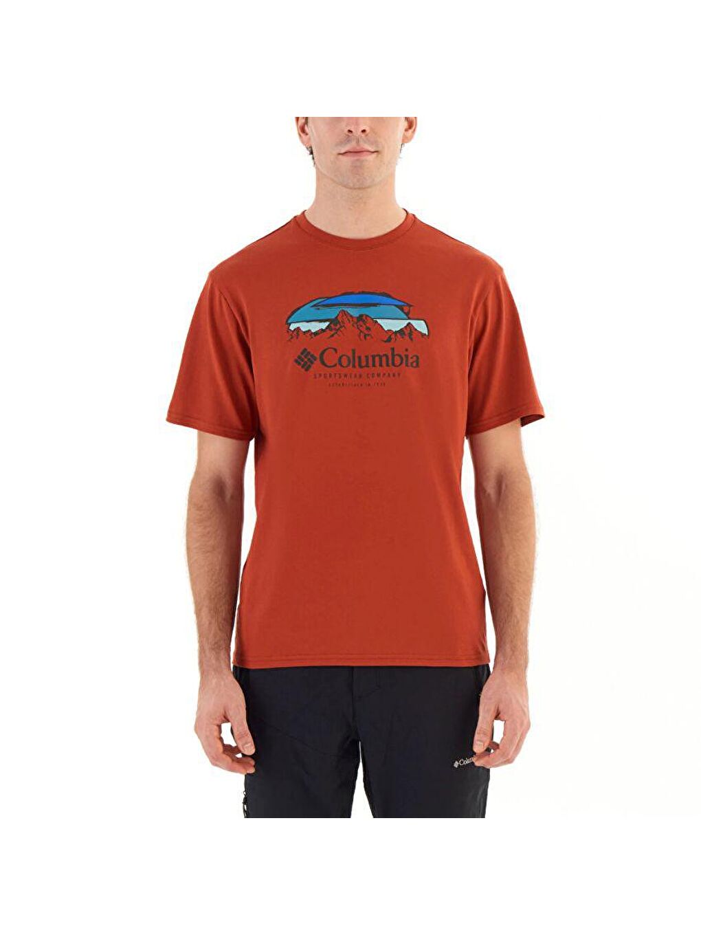 Columbia CSC Hikers Haven Erkek Kisa Kollu T-Shirt Turuncu CS0336-636