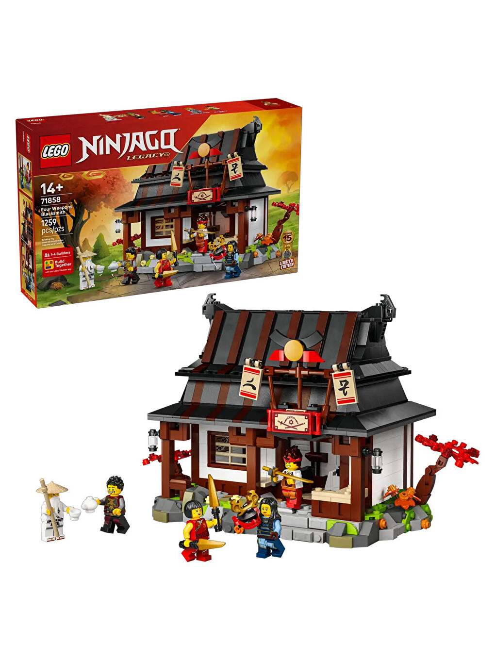 NINJAGO Dört Demircisi 15. Yıl Dönümü 71858