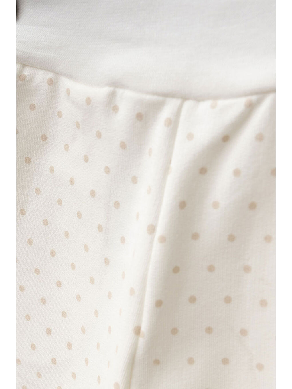 AZİZ BEBE Ekru Kız Bebek Tavşan Nakışlı Sweatshirt Pantolon 2 'li Alt Üst Bebek Takımı 3 Ay - 18 Ay - 1