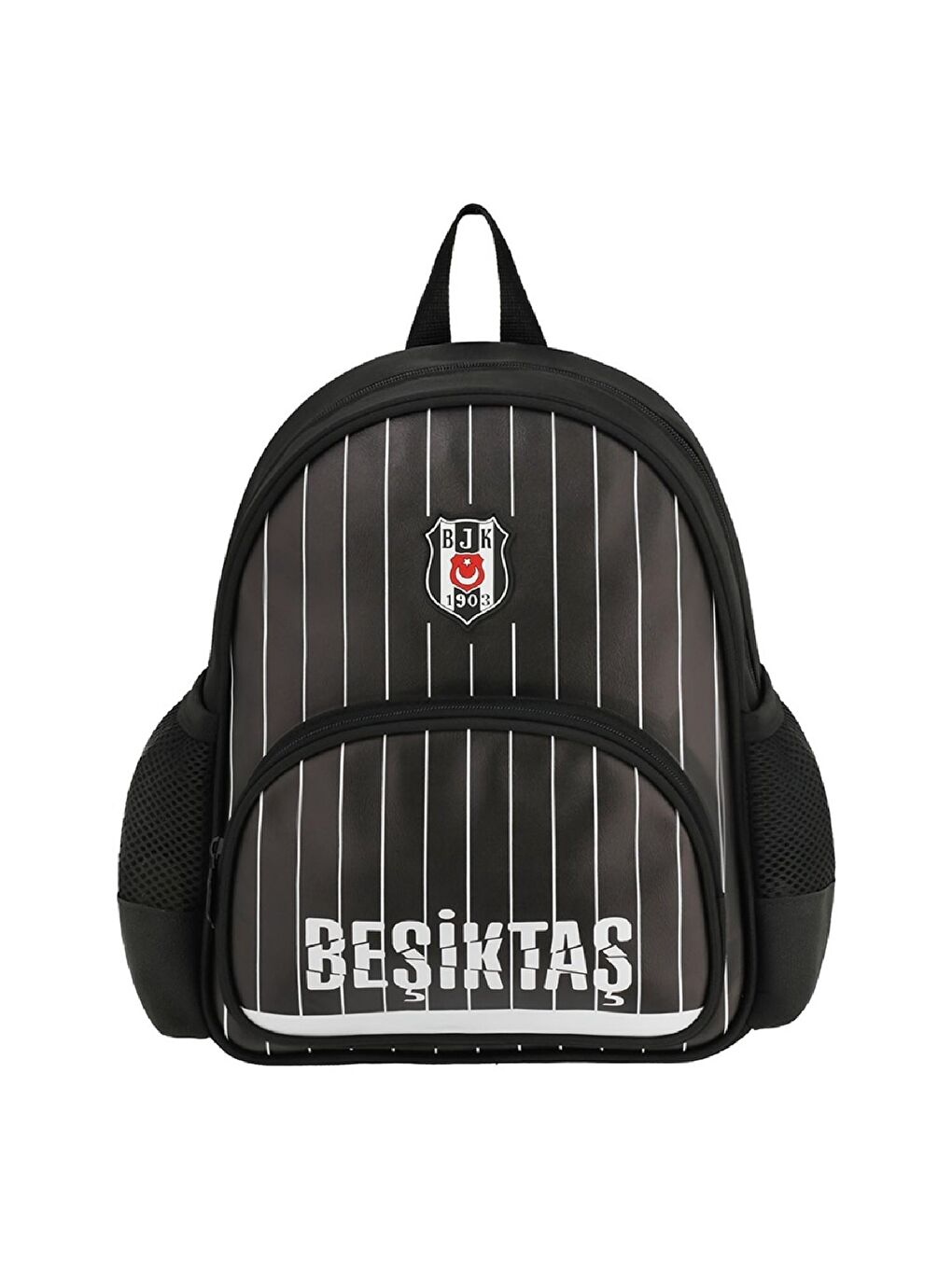 2 Bölmeli İnce Çubuklu Suni Deri Anaokulu Okul Sırt Çantası (25353)