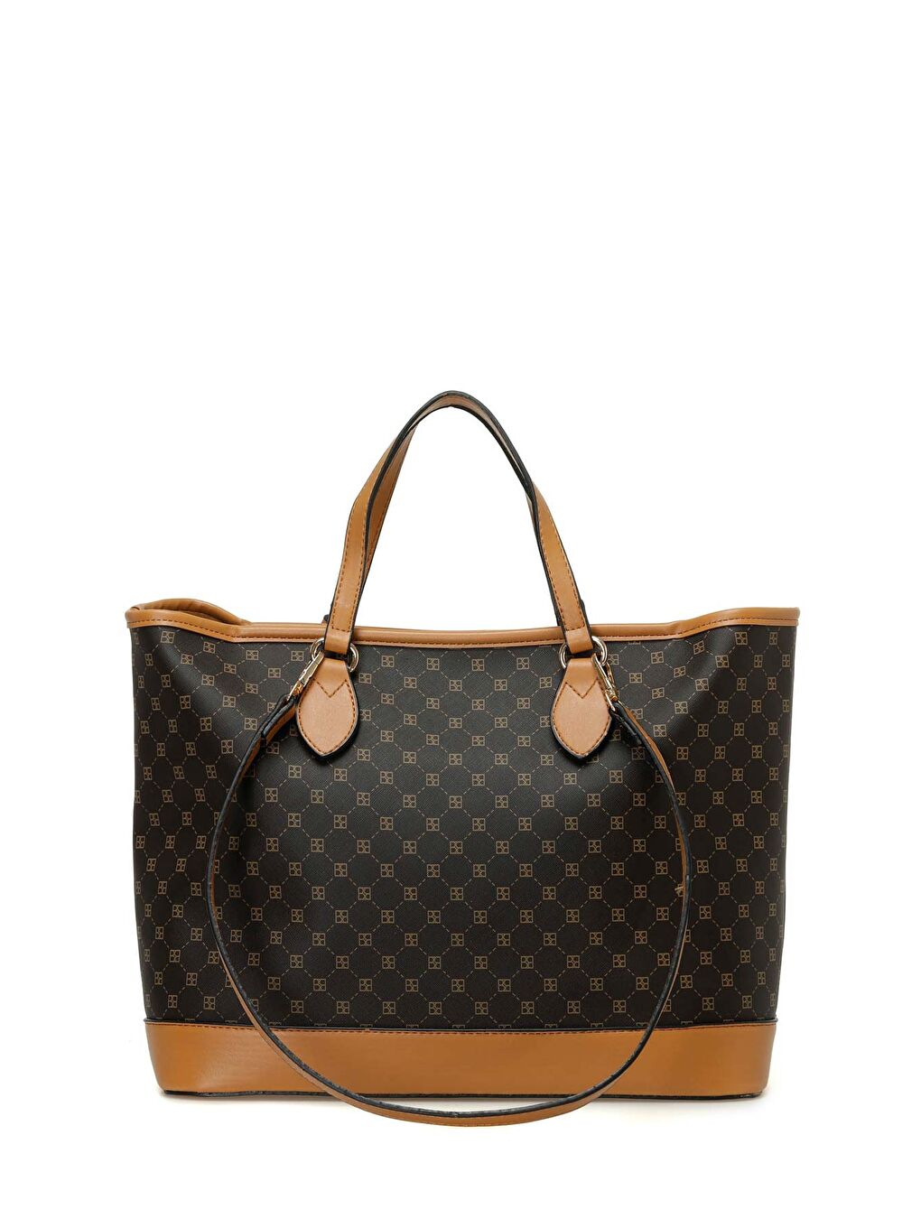 Kahverengi MNG GS OMZ 4PR KAHVE MULTI Kadın Omuz Çantası-2