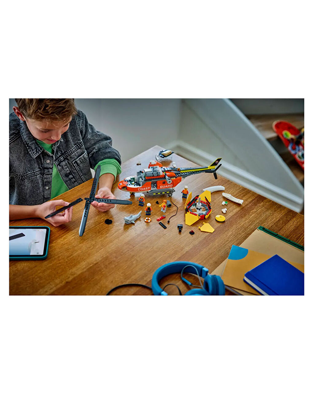 City Sahil Güvenlik Helikopteri 60503-1