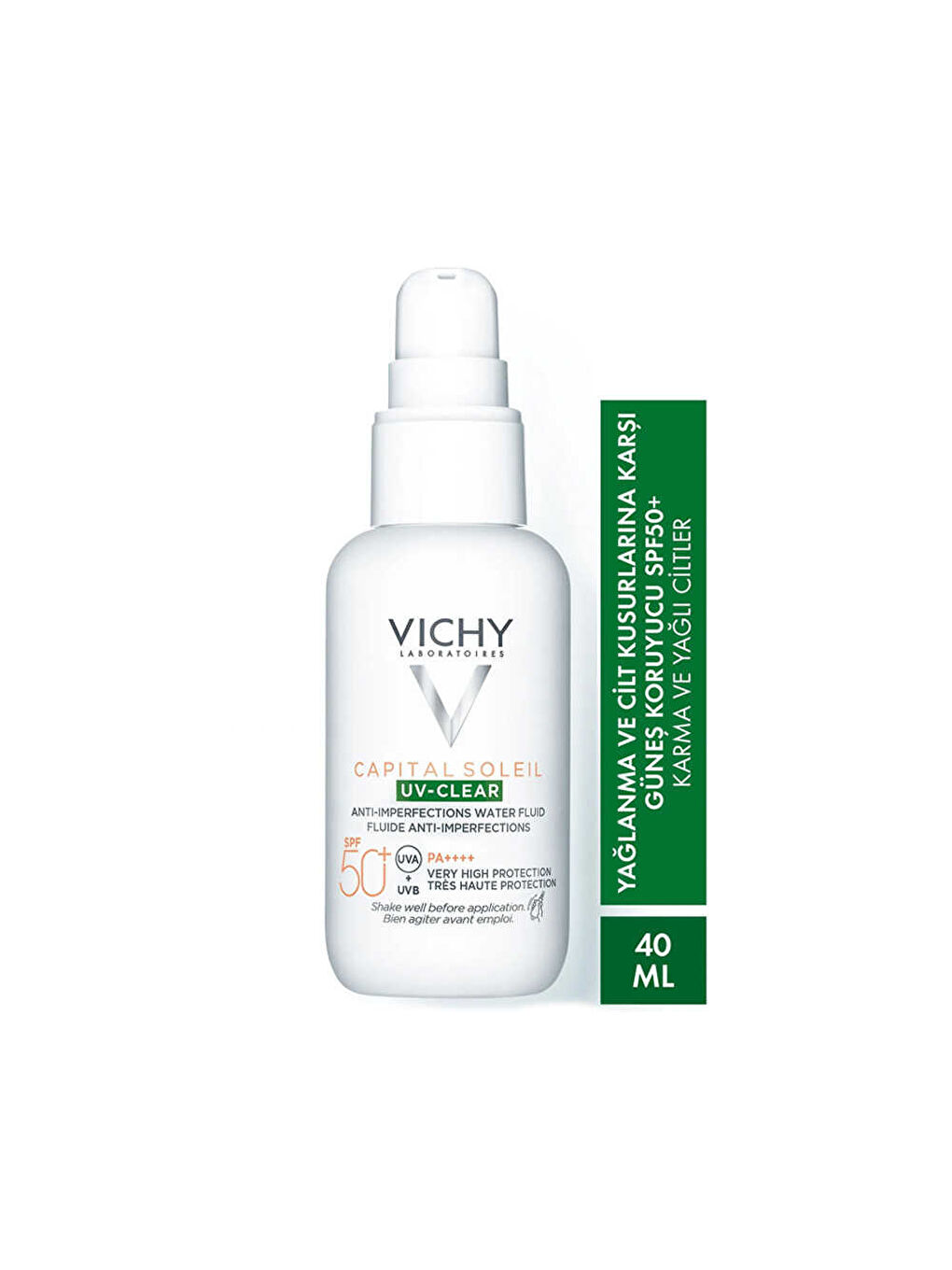 Vichy Capital Soleil UV-Clear Güneş Koruyucu SPF50+ 40 ml - 1