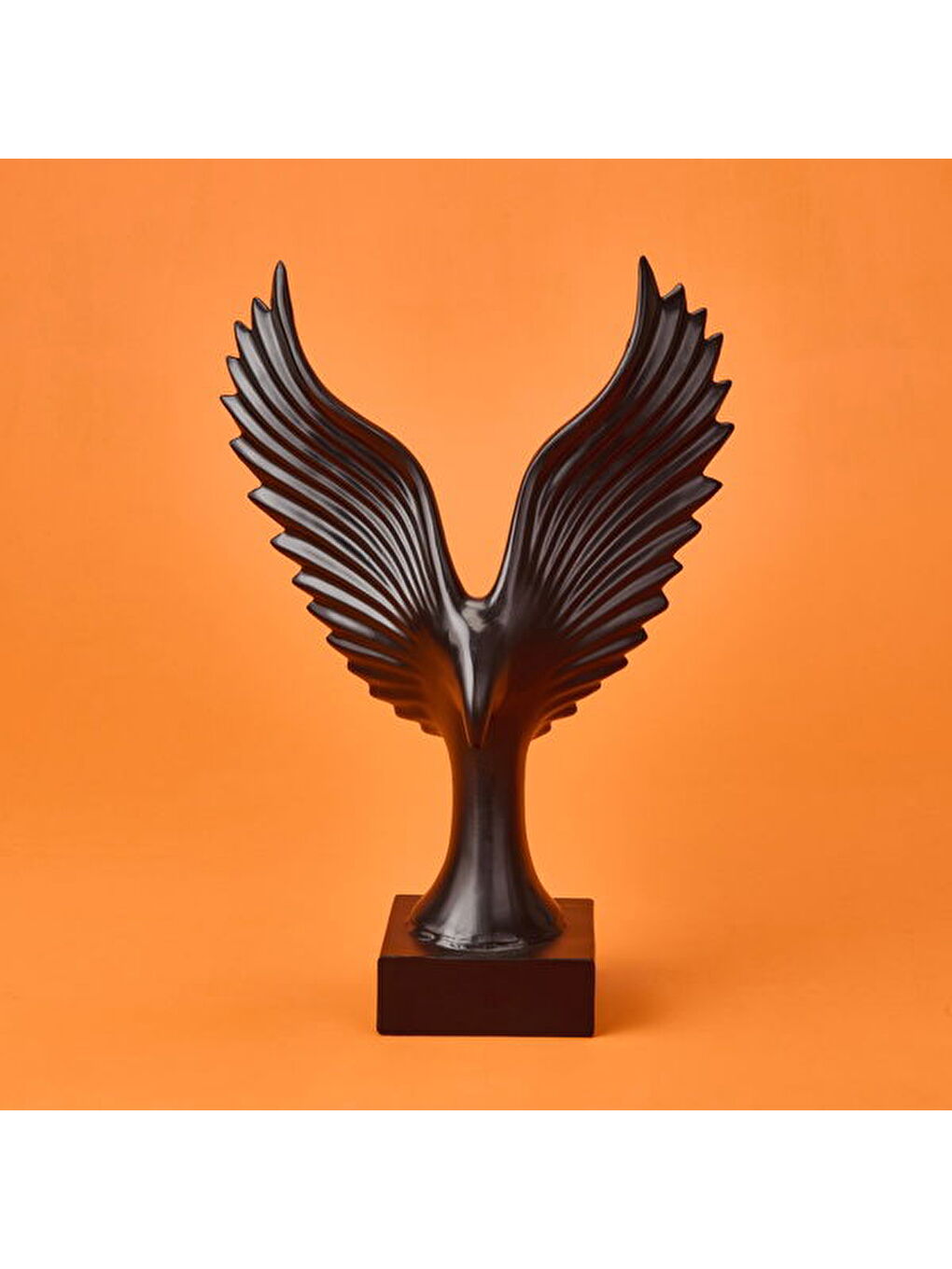 Deco Eagle Dekor - Siyah - 34 cm