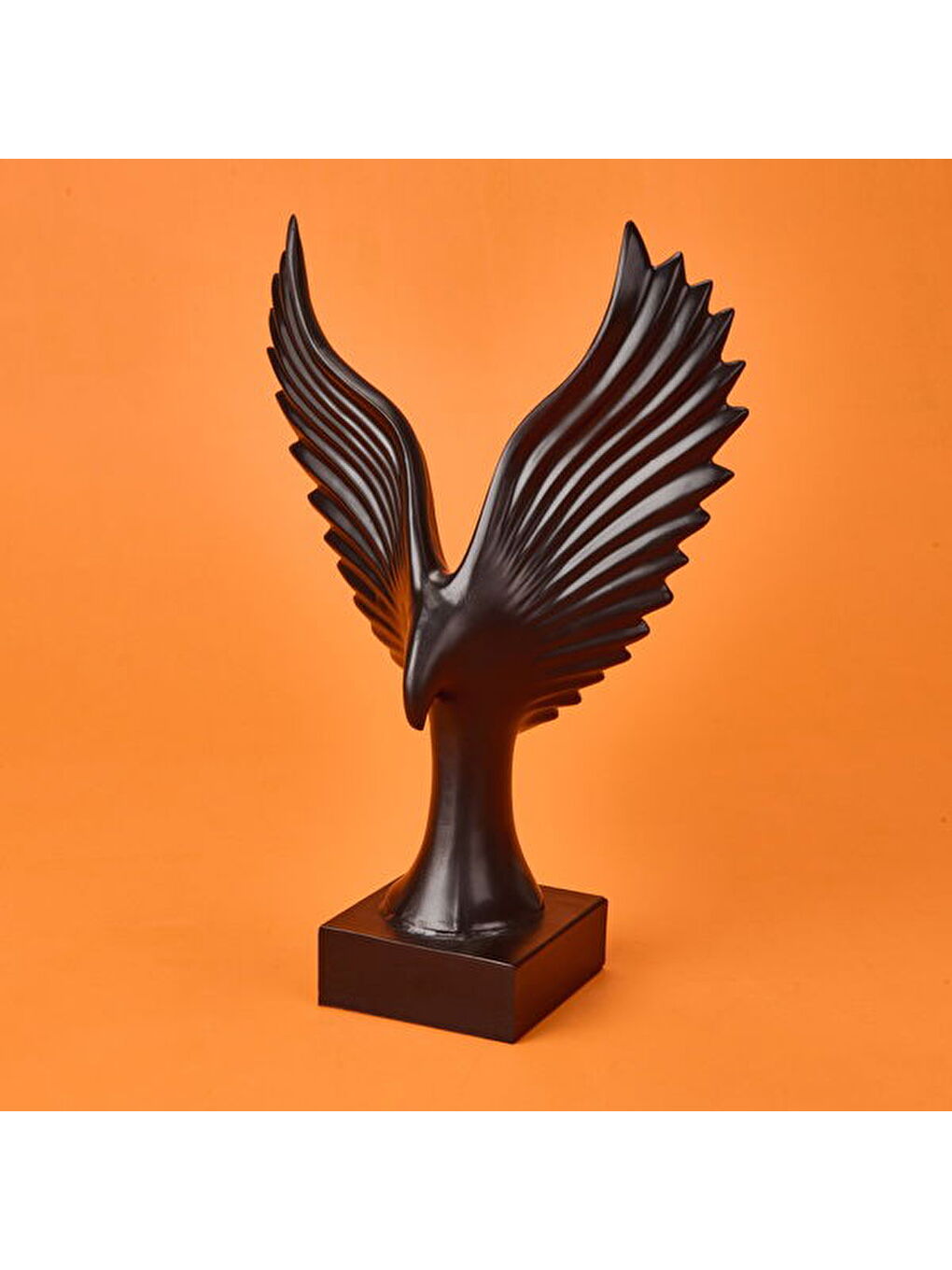 Deco Eagle Dekor - Siyah - 34 cm-1