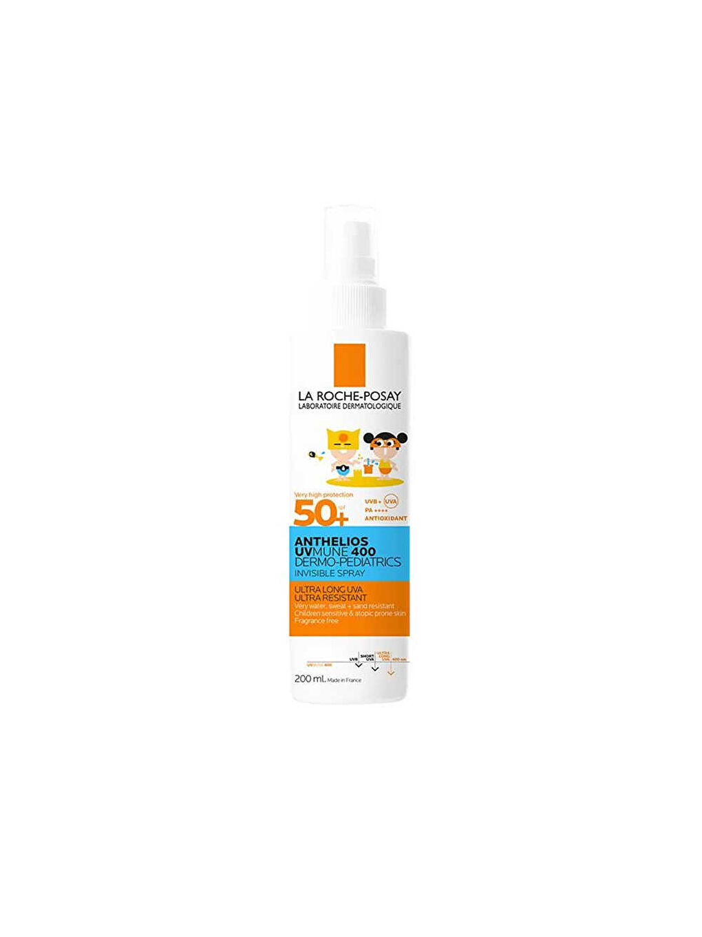 La Roche Posay Anthelios Uvmune 400 Dermo Pediatrics Güneş Koruyucu Sprey SPF50+ 200ml