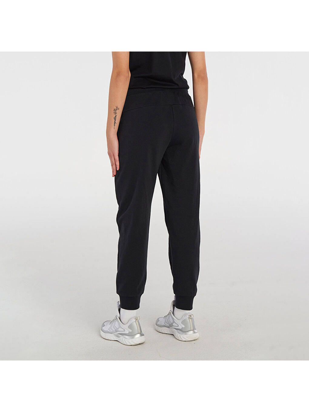 Ella Kadın Siyah Eşofman Altı-2