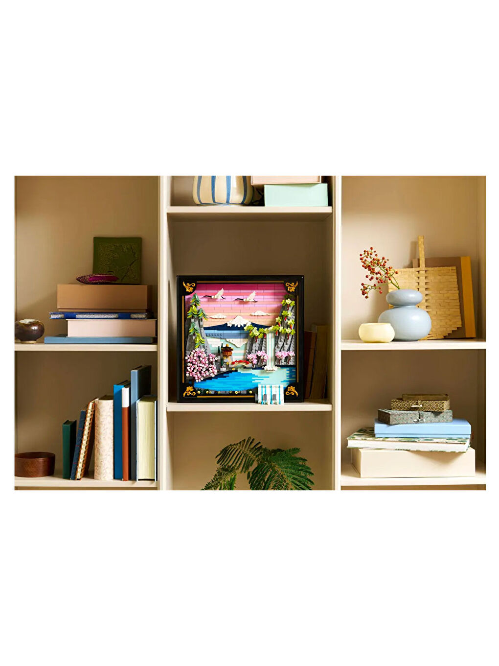 Art Japon Kiraz Çiçeği Manzarası 31218-1