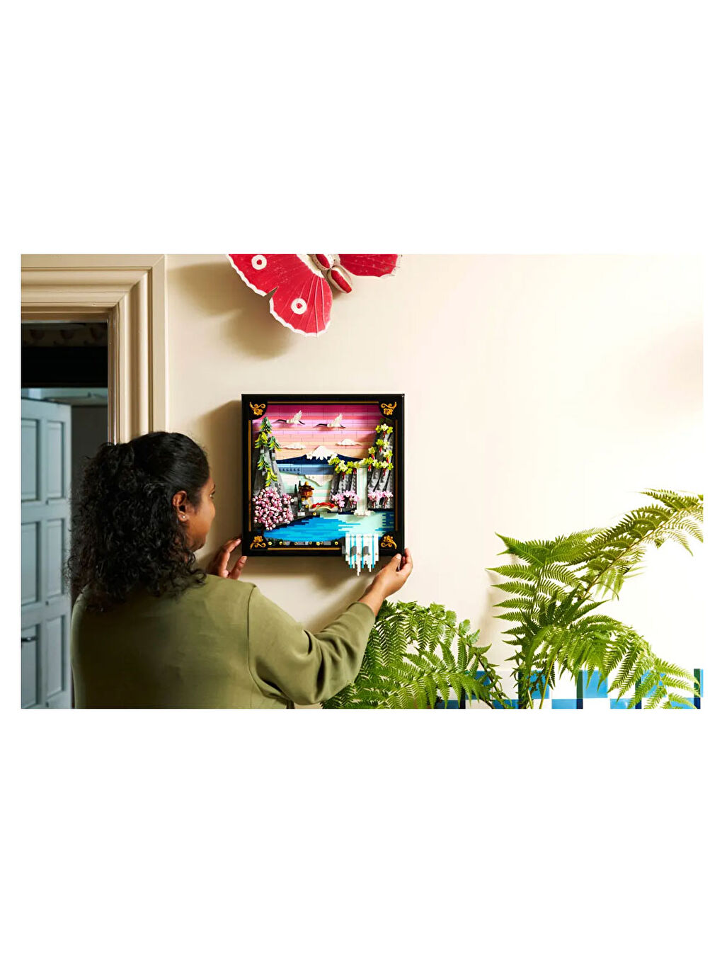 Art Japon Kiraz Çiçeği Manzarası 31218-3