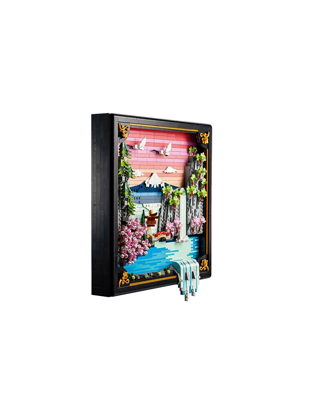 Art Japon Kiraz Çiçeği Manzarası 31218-5