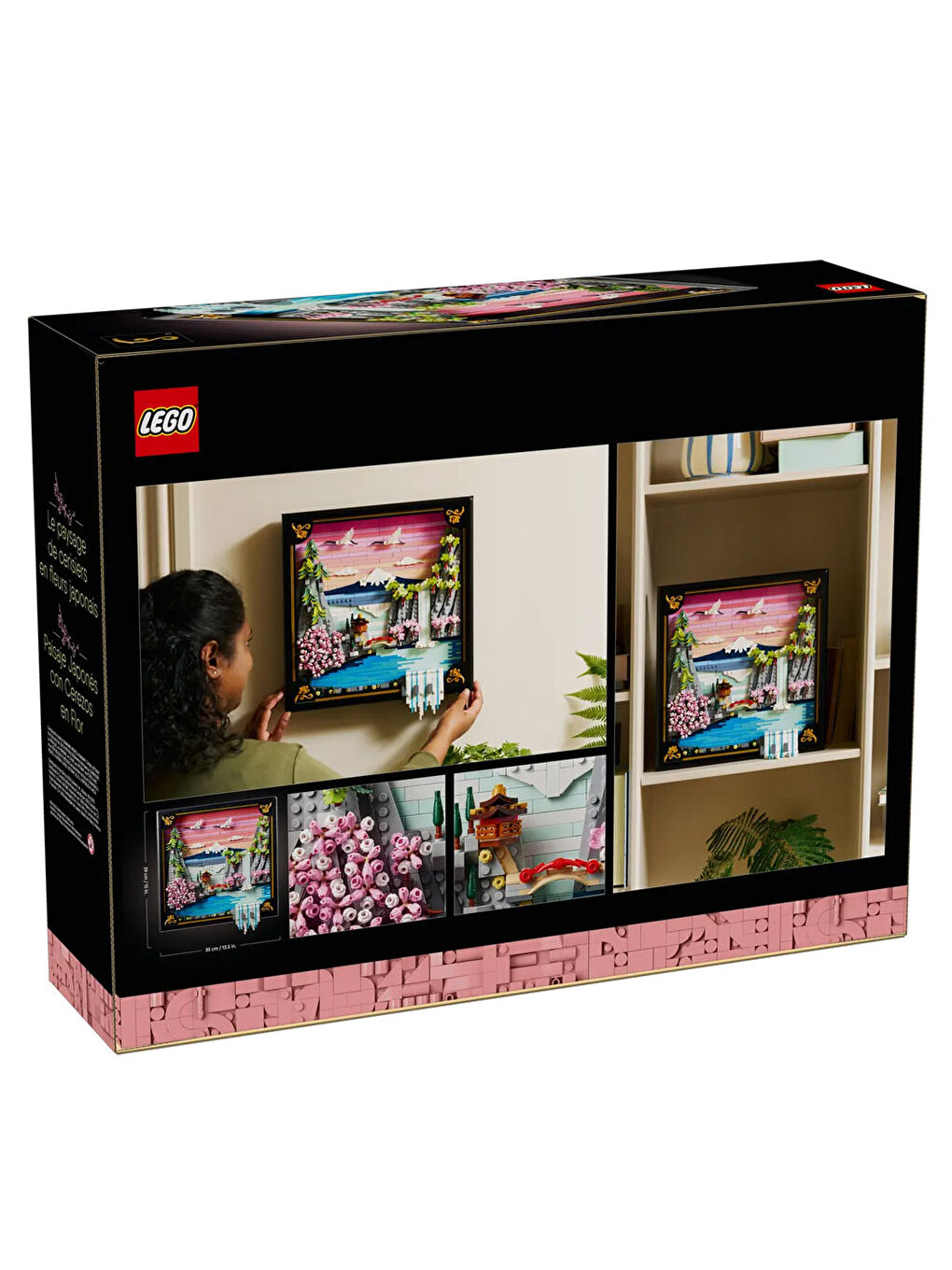 Art Japon Kiraz Çiçeği Manzarası 31218-6