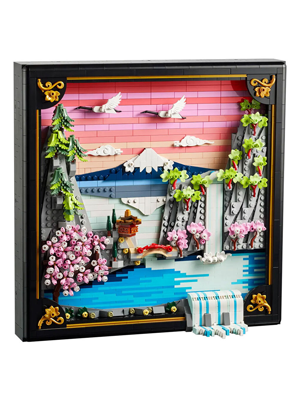 Art Japon Kiraz Çiçeği Manzarası 31218-7