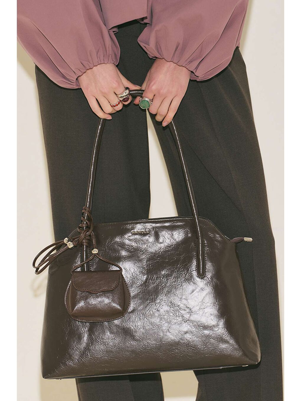 Kera Cıty Çanta Kahverengi-1