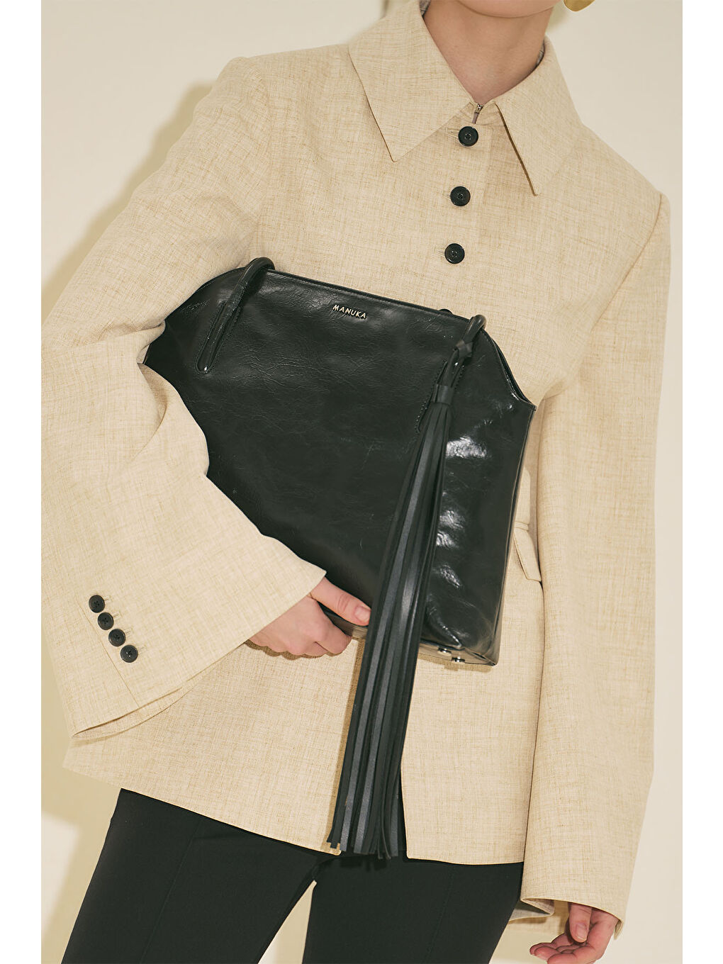 Kera Cıty Çanta Siyah-10