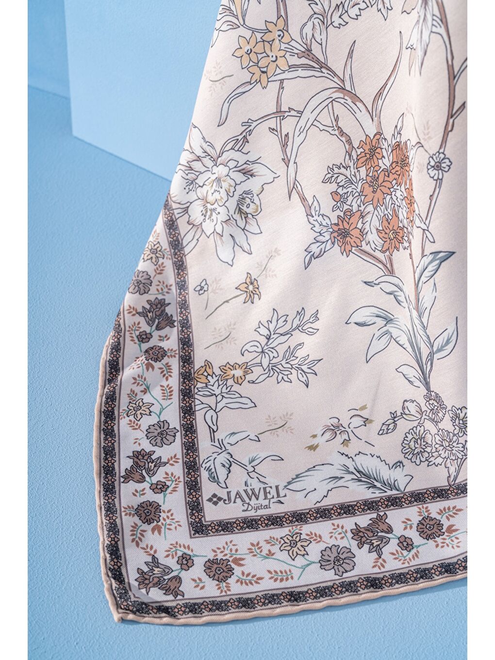 Bej Kadın Spring Soft Limira Eşarp-1