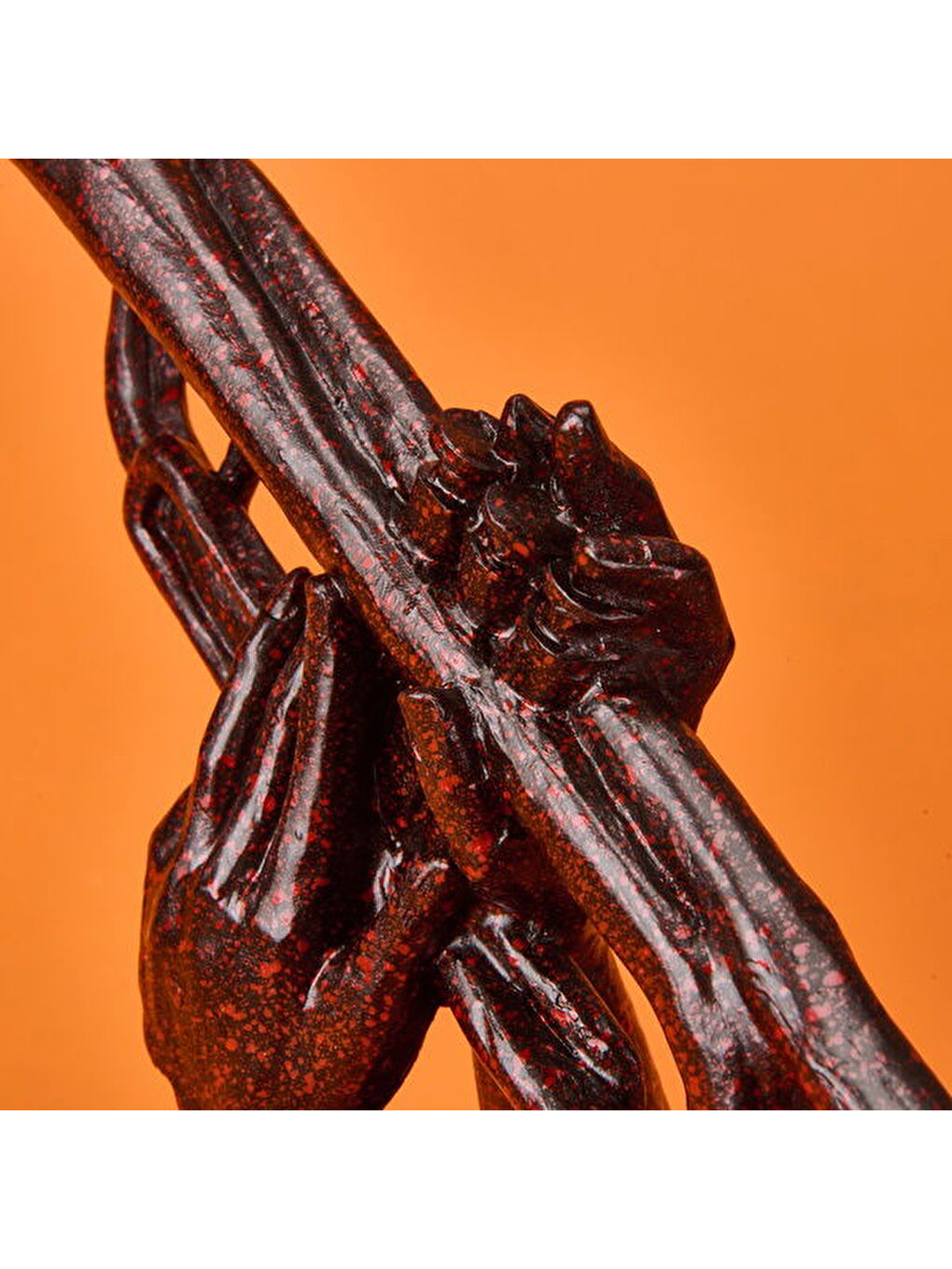 Deco Trompetista Dekor - Kırmızı / Siyah - 27x32 cm-2