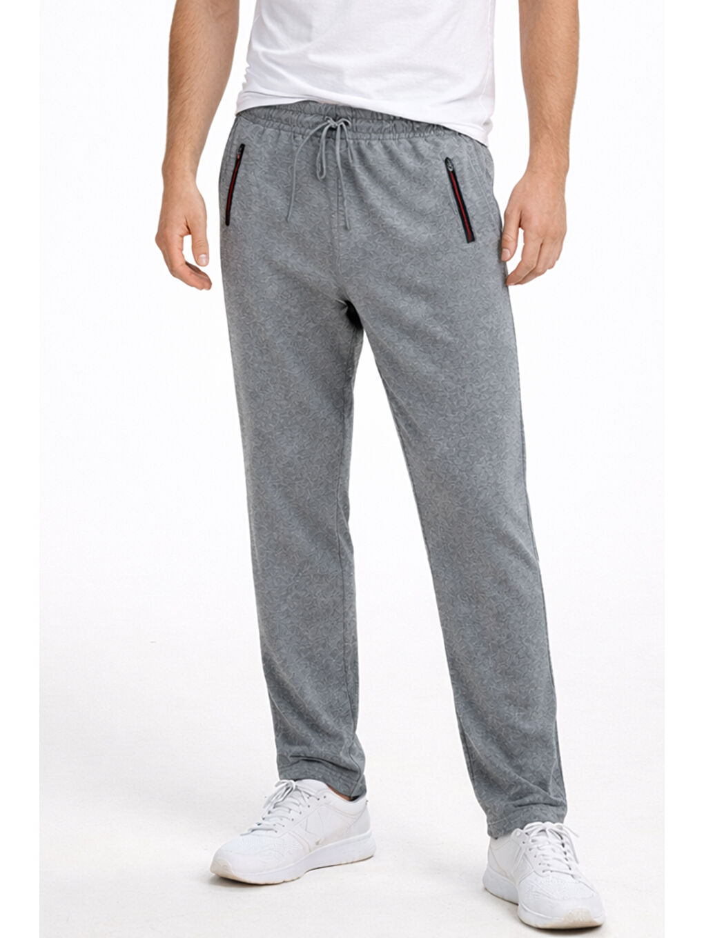 Erkek Beli Lastikli 3 Cepli Eşofman Altı 5059 Antrasit