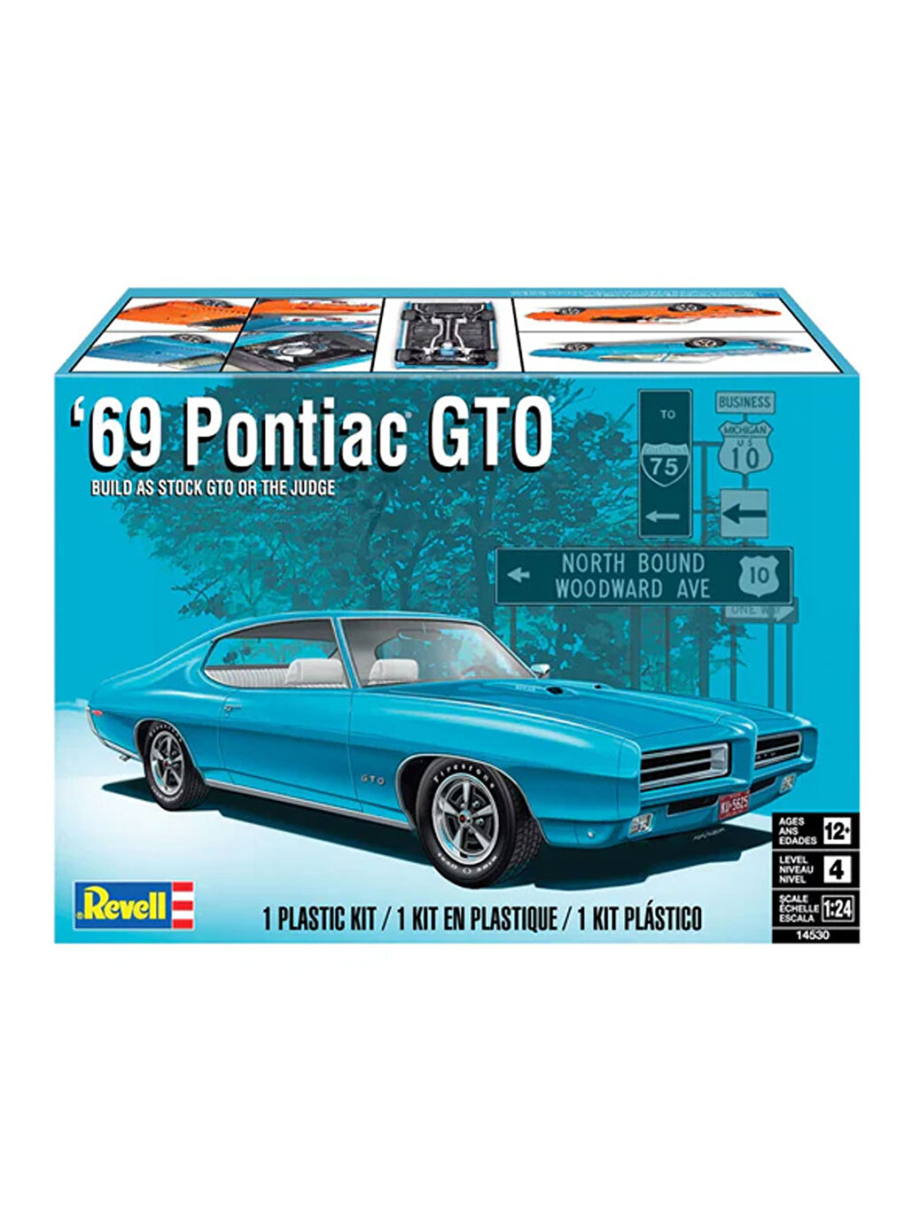 Model Kit 69 Pontiac GTO "The Judge" 2N1 14530-1