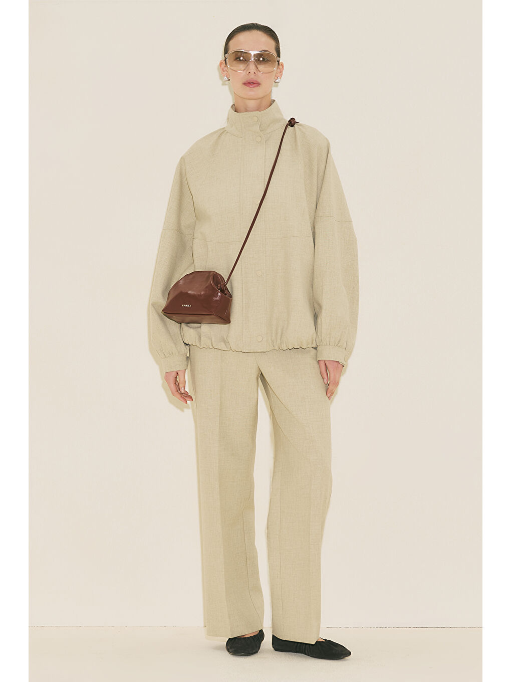 Agnes Mini Çanta Kahverengi-9