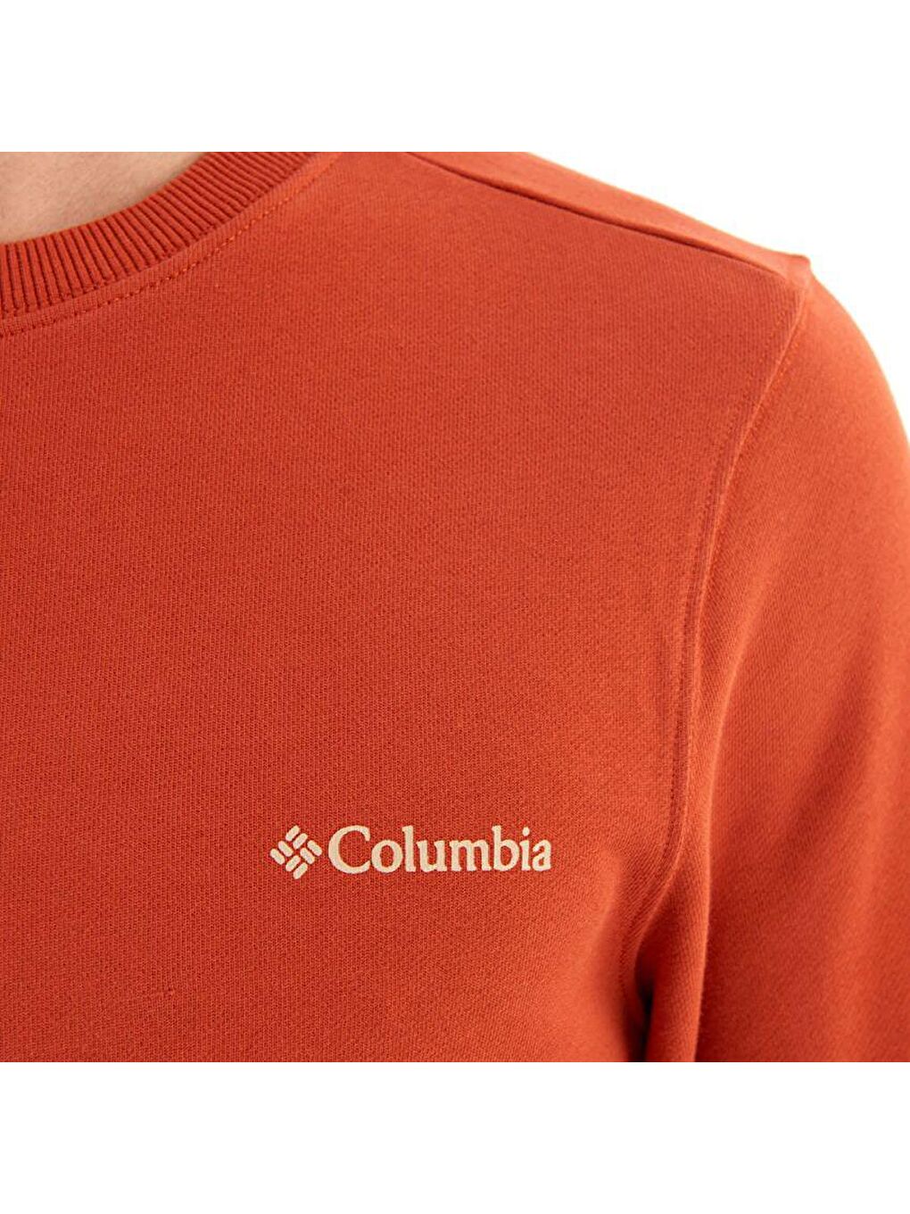 Columbia Turuncu M Basic Crew Erkek Sweatshirt Turuncu CS0204-636 - 4