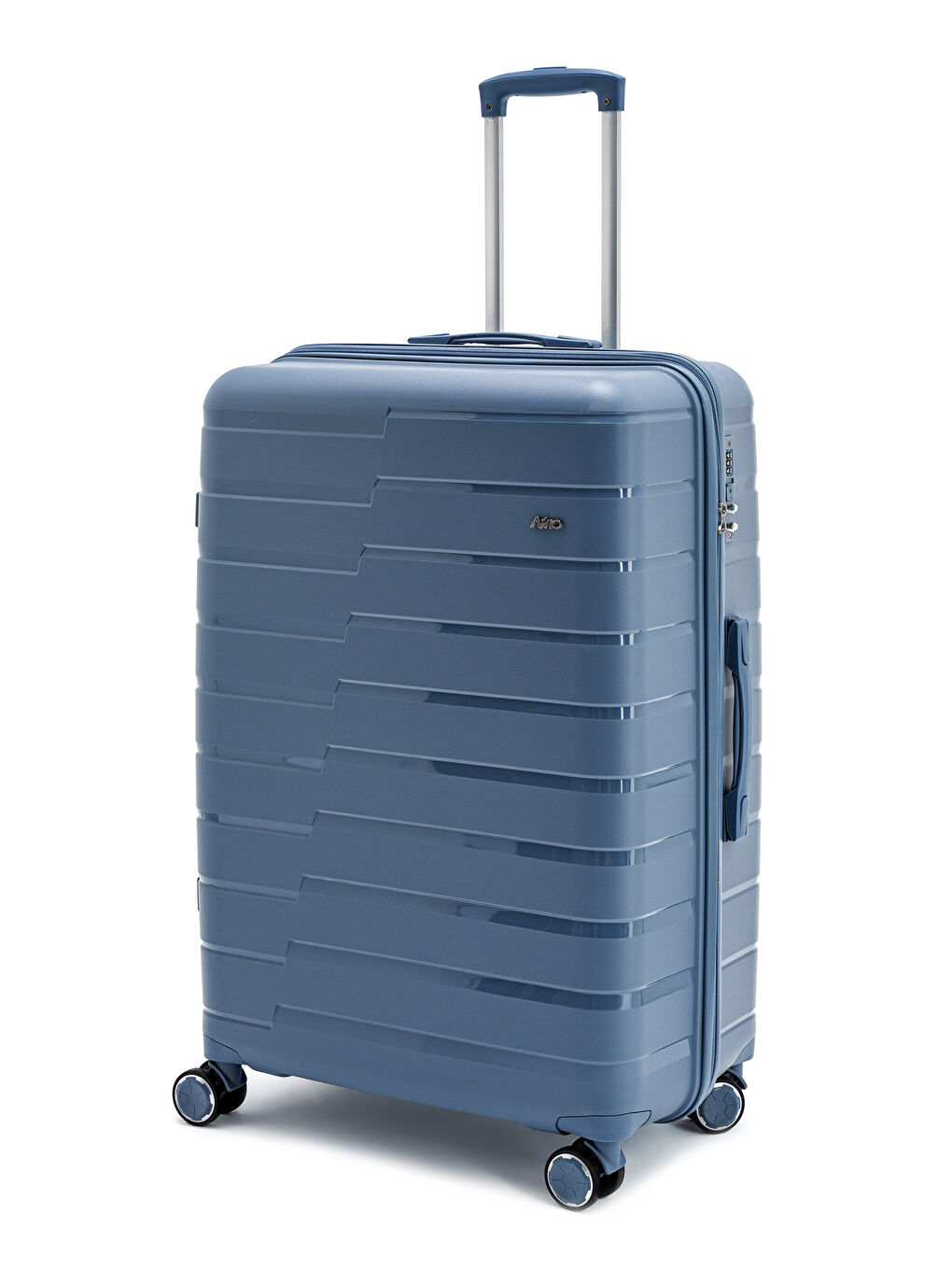 Mavi İthal Pp Titan Büyük Boy Valiz-1