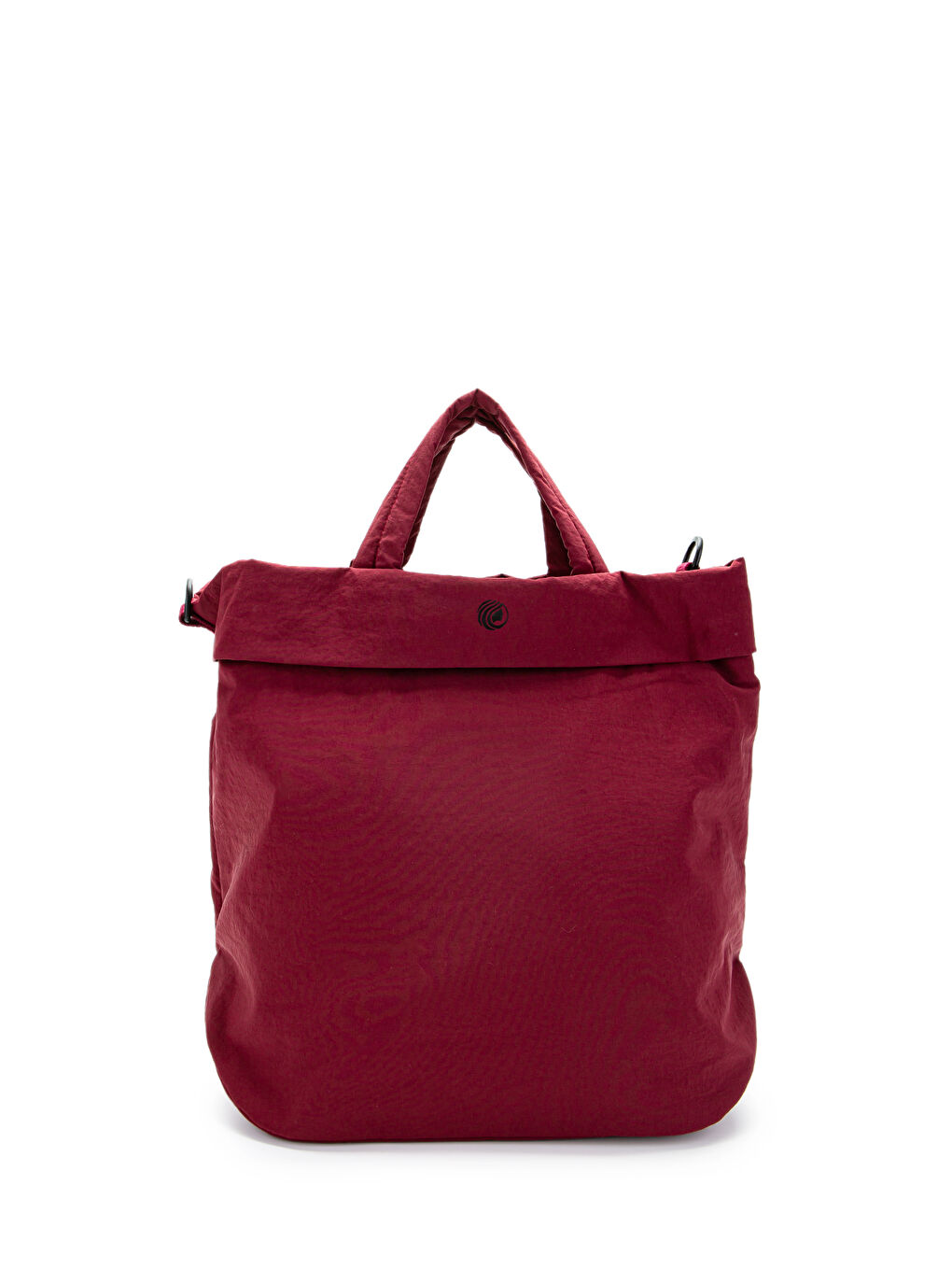 Bordo Klinkır Kumaş Suya Dayanıklı Edvin Unisex Çapraz Çanta Vişne Çürüğü