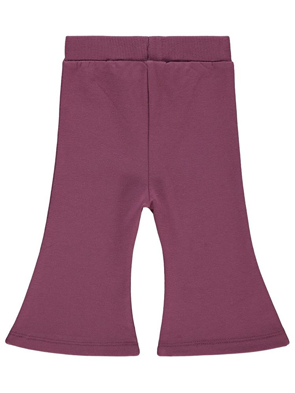 Pembe Baby Basic Kalp Etiketli İspanyol Paça 6-18 Ay Eşofman Altı-1