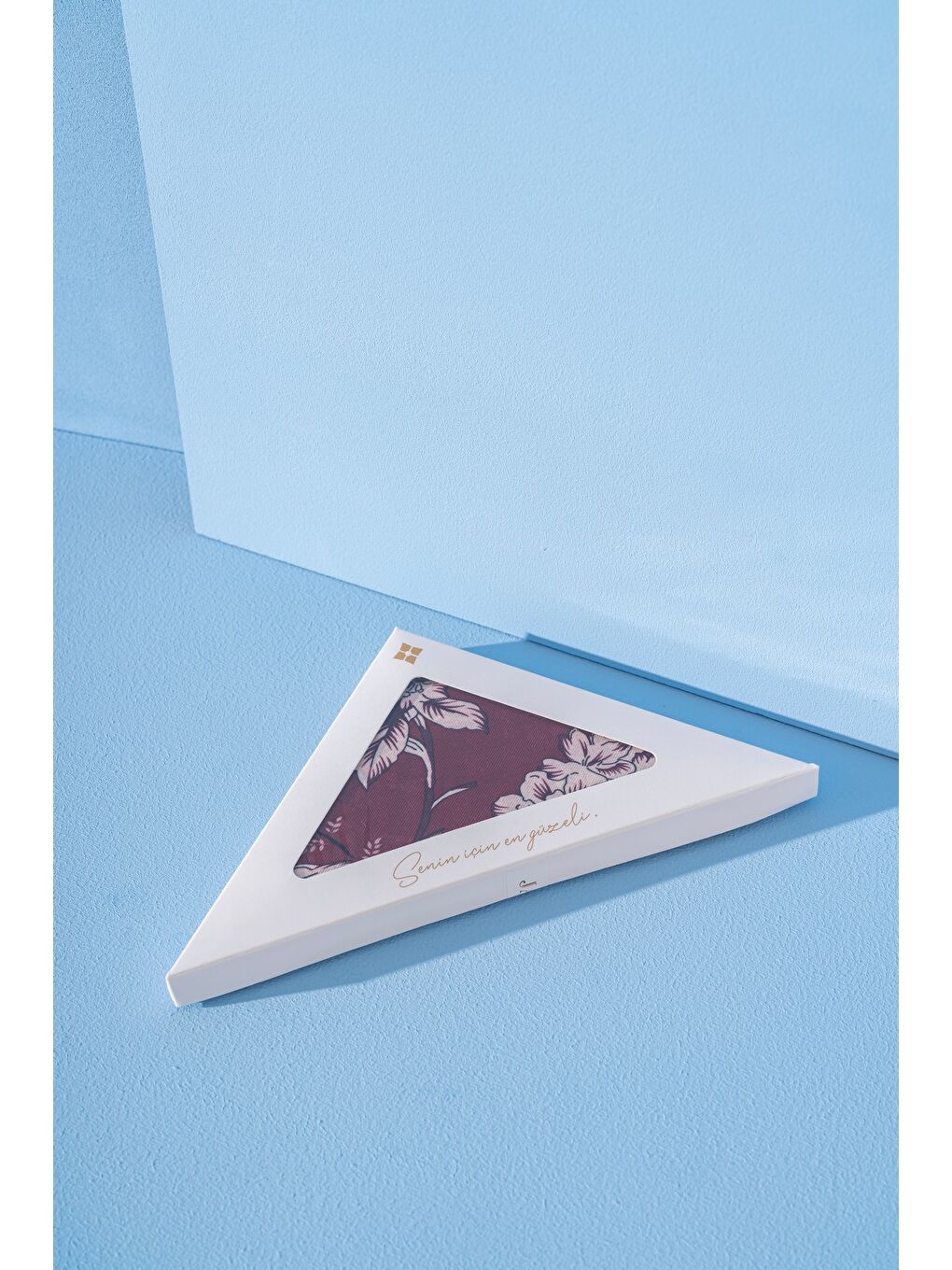 Bordo Kadın Spring Soft Limira Eşarp-2