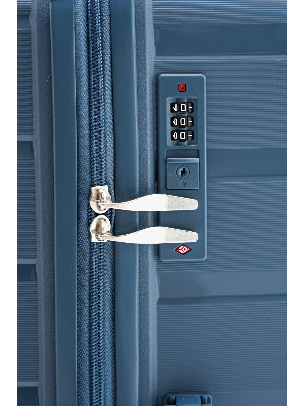 Mavi İthal Pp Titan Büyük Boy Valiz-3