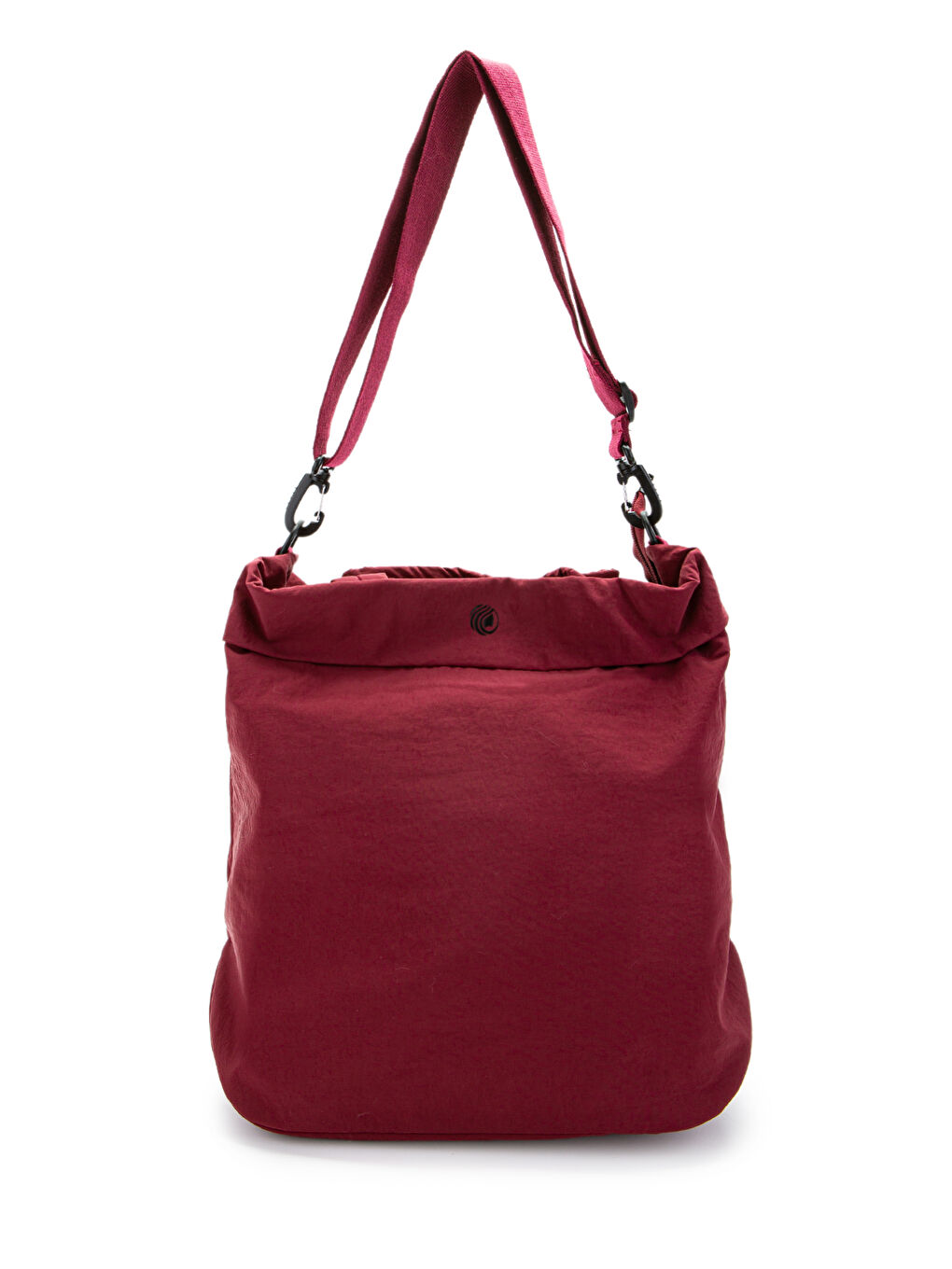 Bordo Klinkır Kumaş Suya Dayanıklı Edvin Unisex Çapraz Çanta Vişne Çürüğü-1