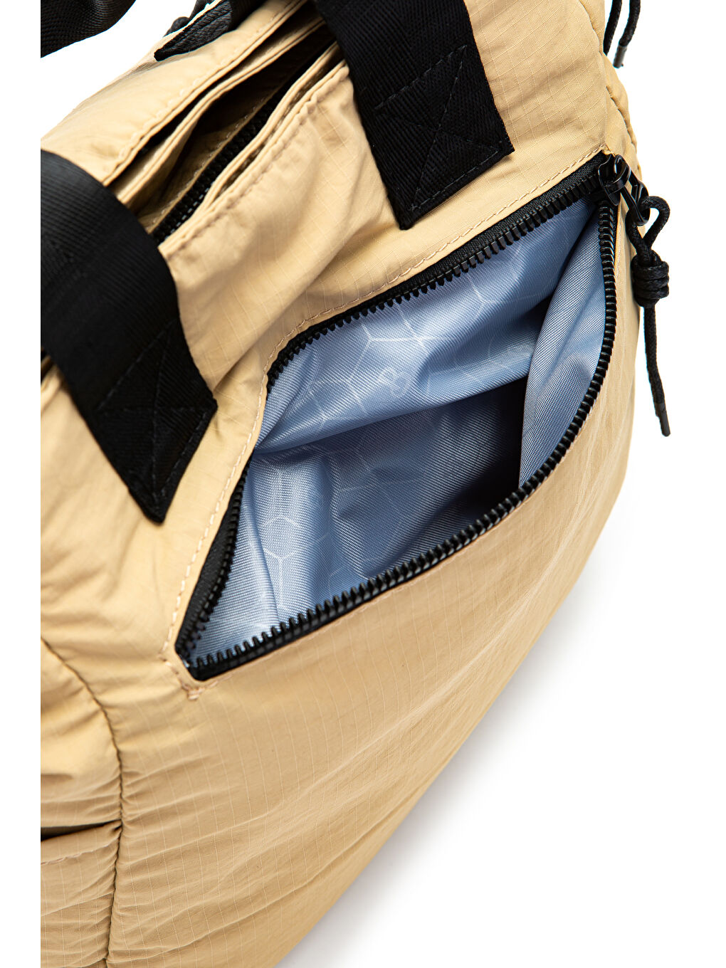 Sarı Klinkır Kumaş Kadın Çapraz Çanta Darrel Hardal-6