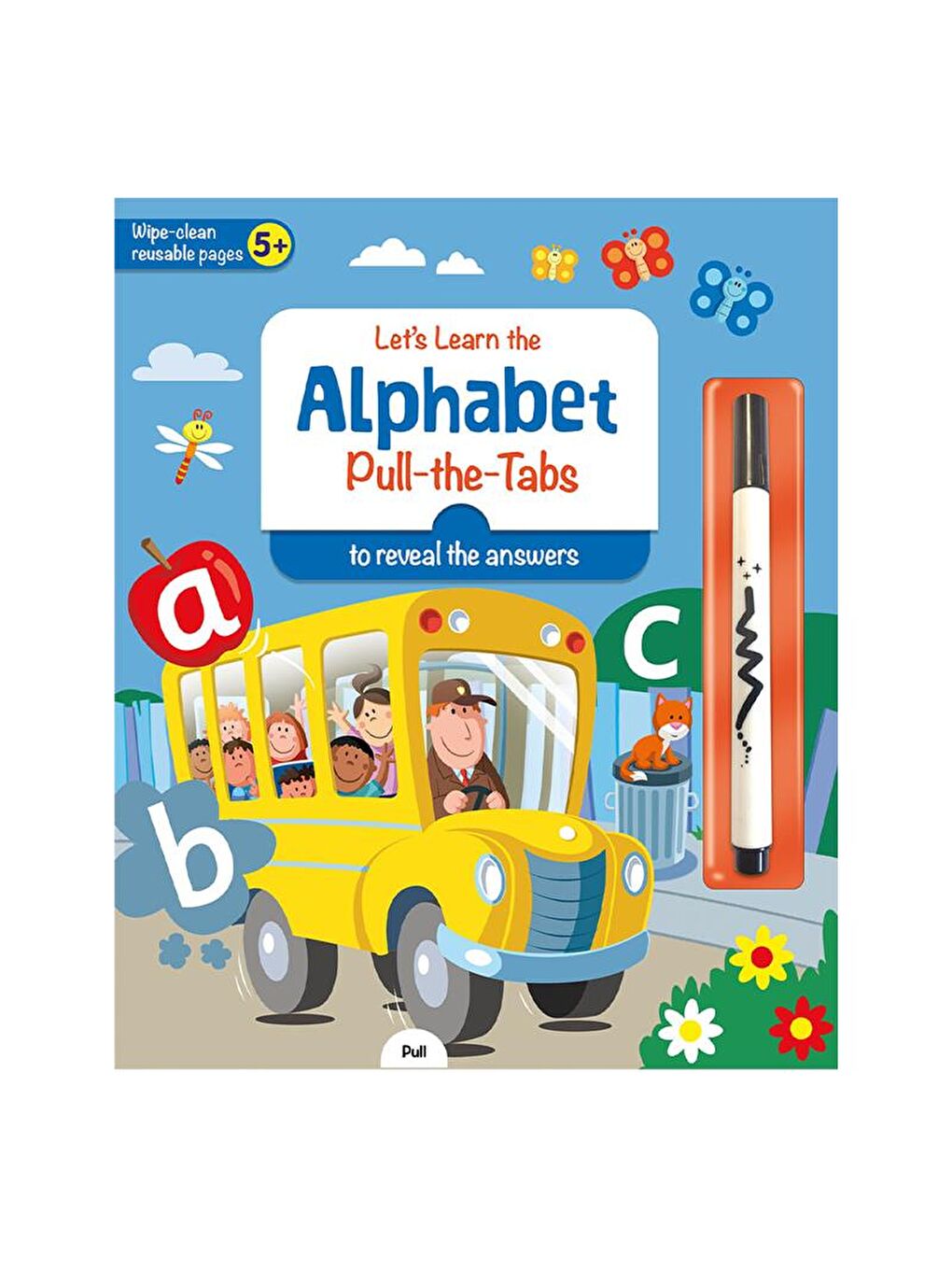 Imagine That Lets Learn The Alphabet - Pull The Tabs