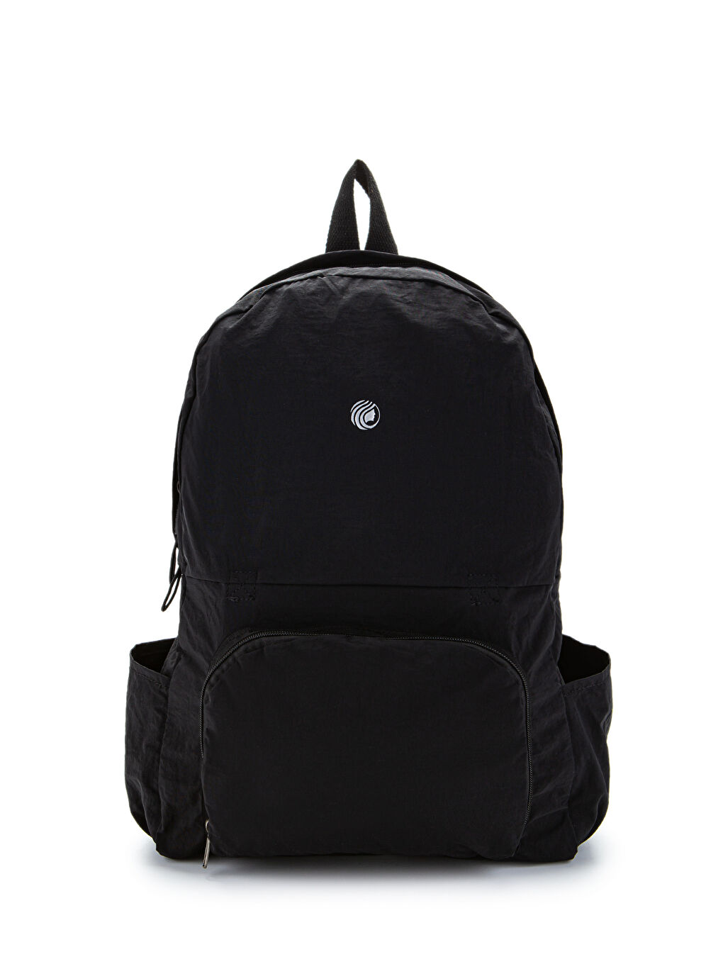 Klinkır Kumaş Suya Dayanıklı Jadon Unisex Sırt Çantası Siyah