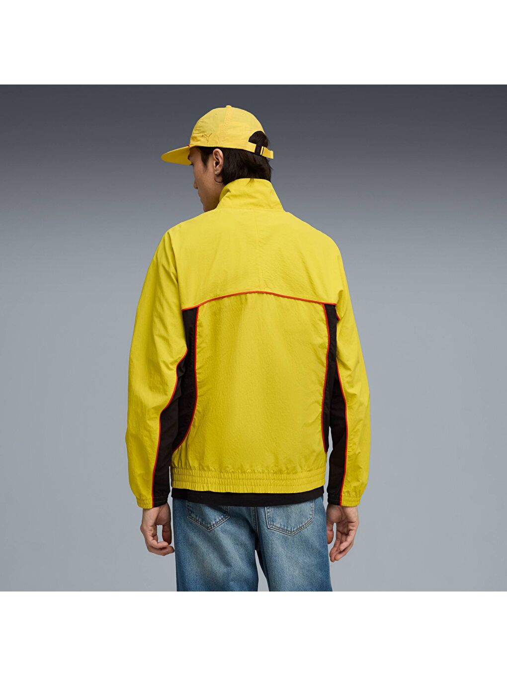 Kırmızı AC MILAN FtblStatement Cellerator Erkek Fermuarlı Sweatshirt-2