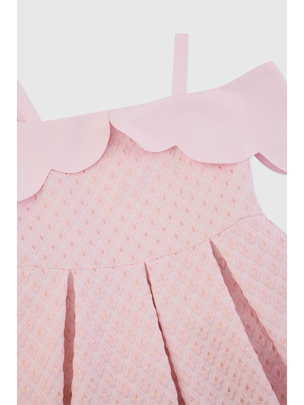 Kız Çocuk Pembe Parti Elbisesi-2