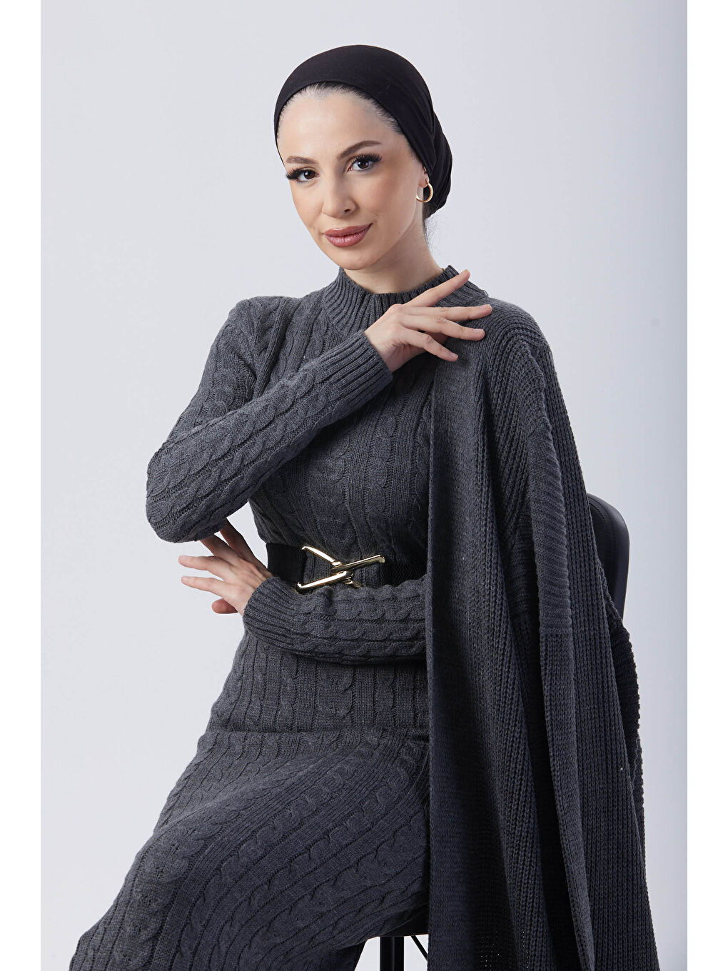 Triko İkili Takım Antrasit - 27660-1