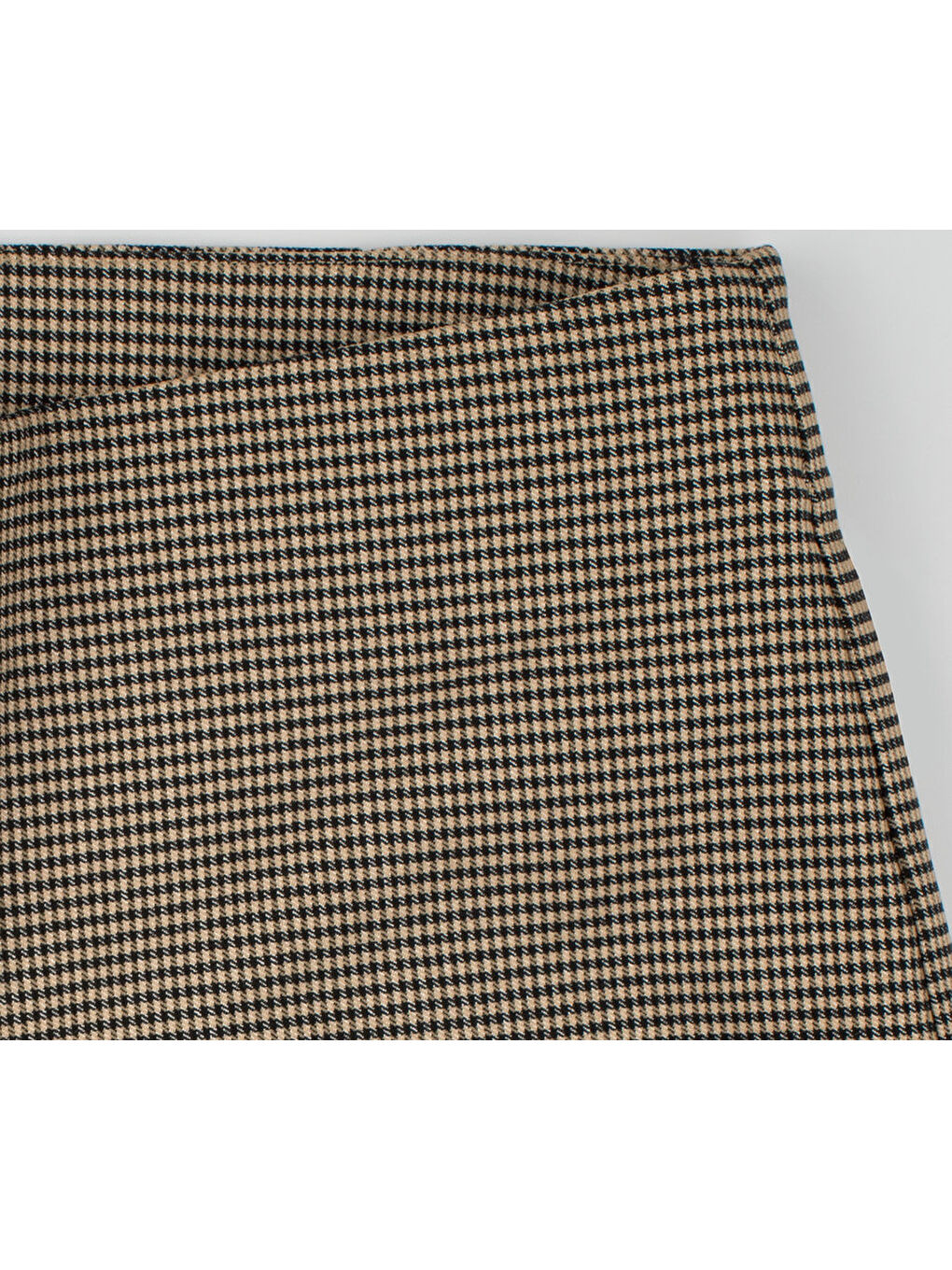 Kahverengi Kadın Streç Pantolon, Jakar, Kazayağı-5