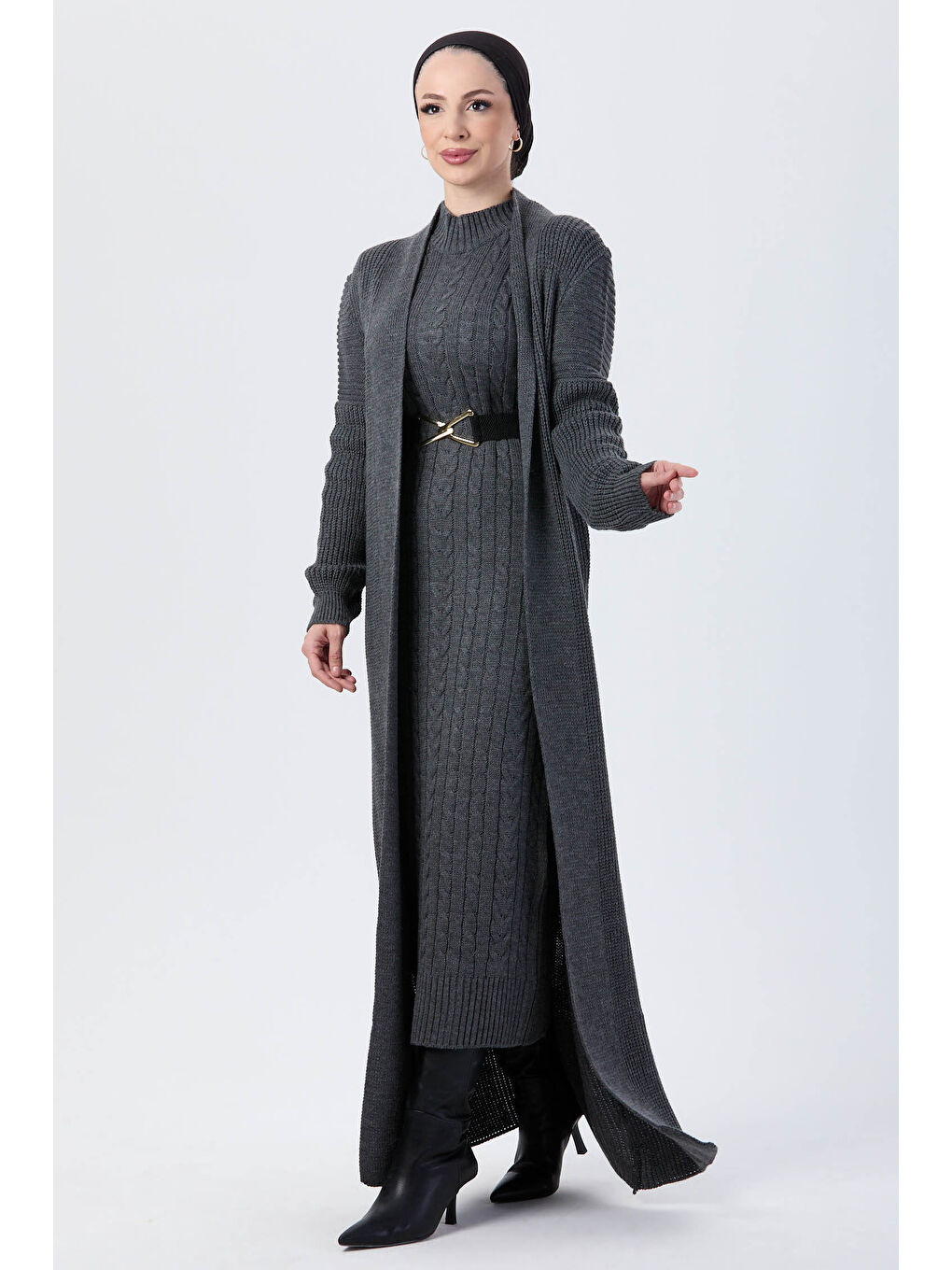 Triko İkili Takım Antrasit - 27660-3