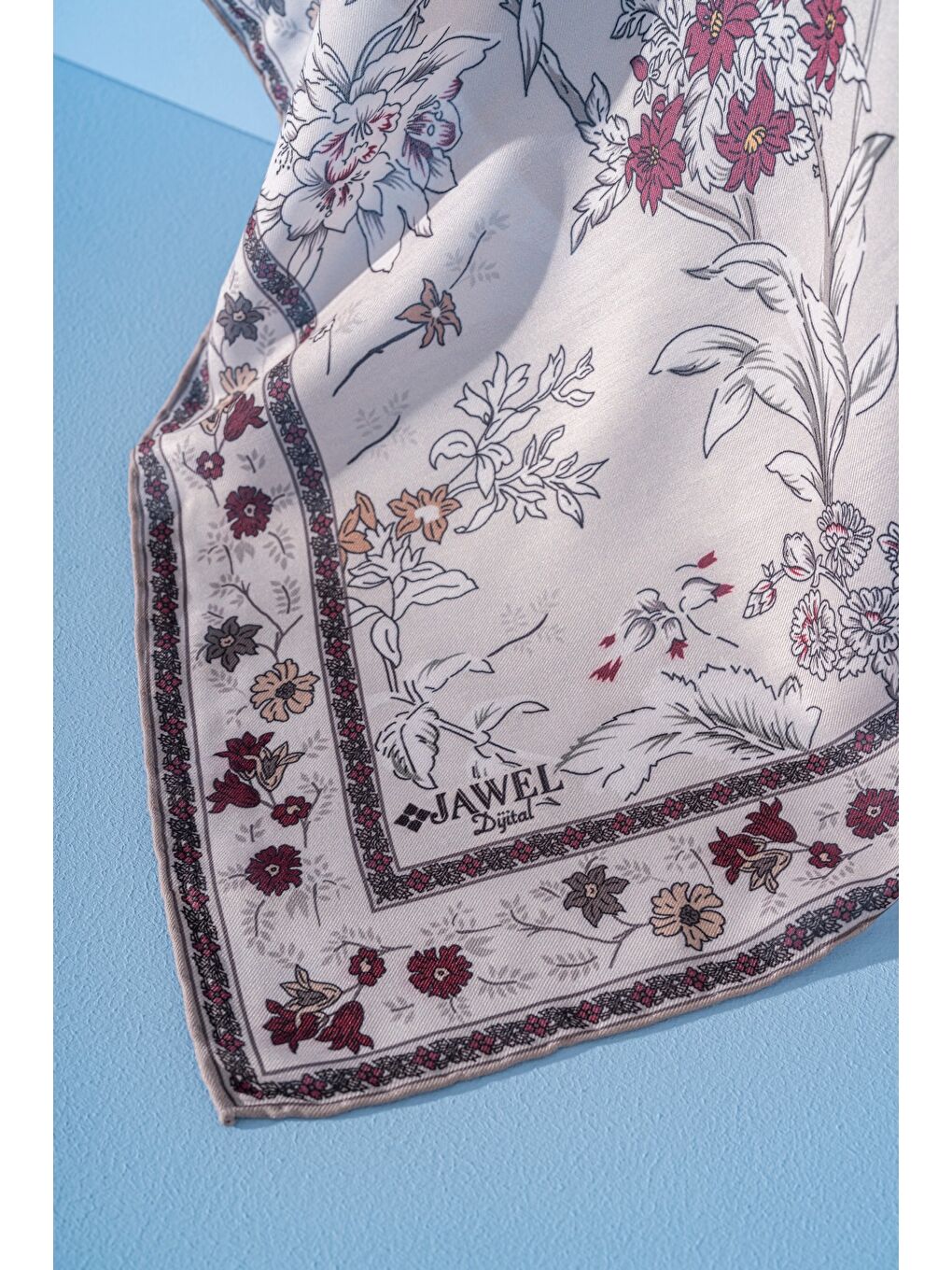 Haki Kadın Spring Soft Limira Eşarp-1