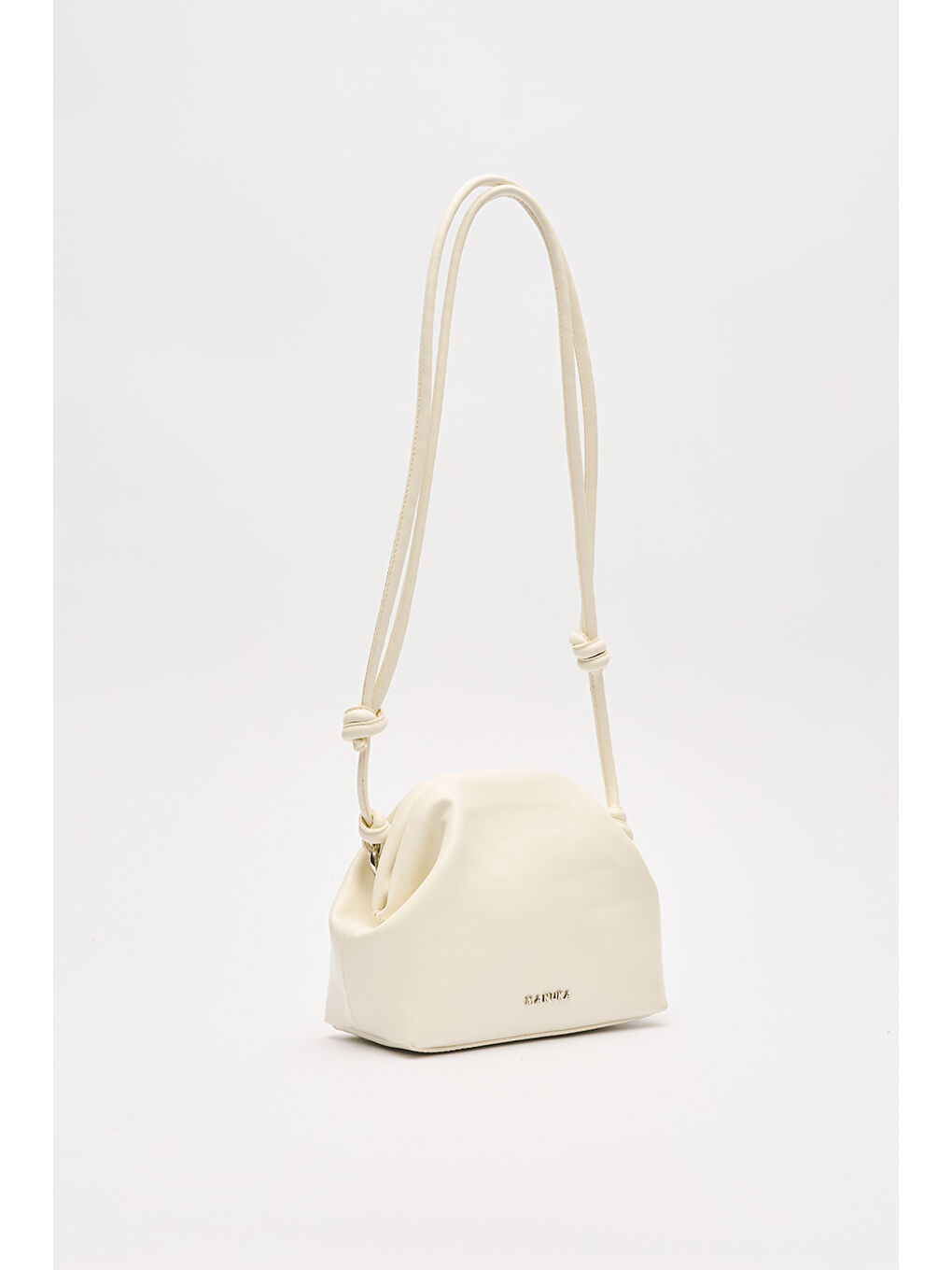 Bej Agnes Mini Çanta Vanilya-2