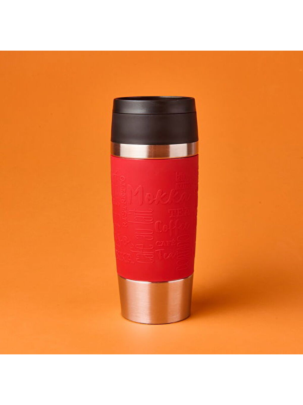 Travel Mug Termos - Kırmızı - 360 ml-1