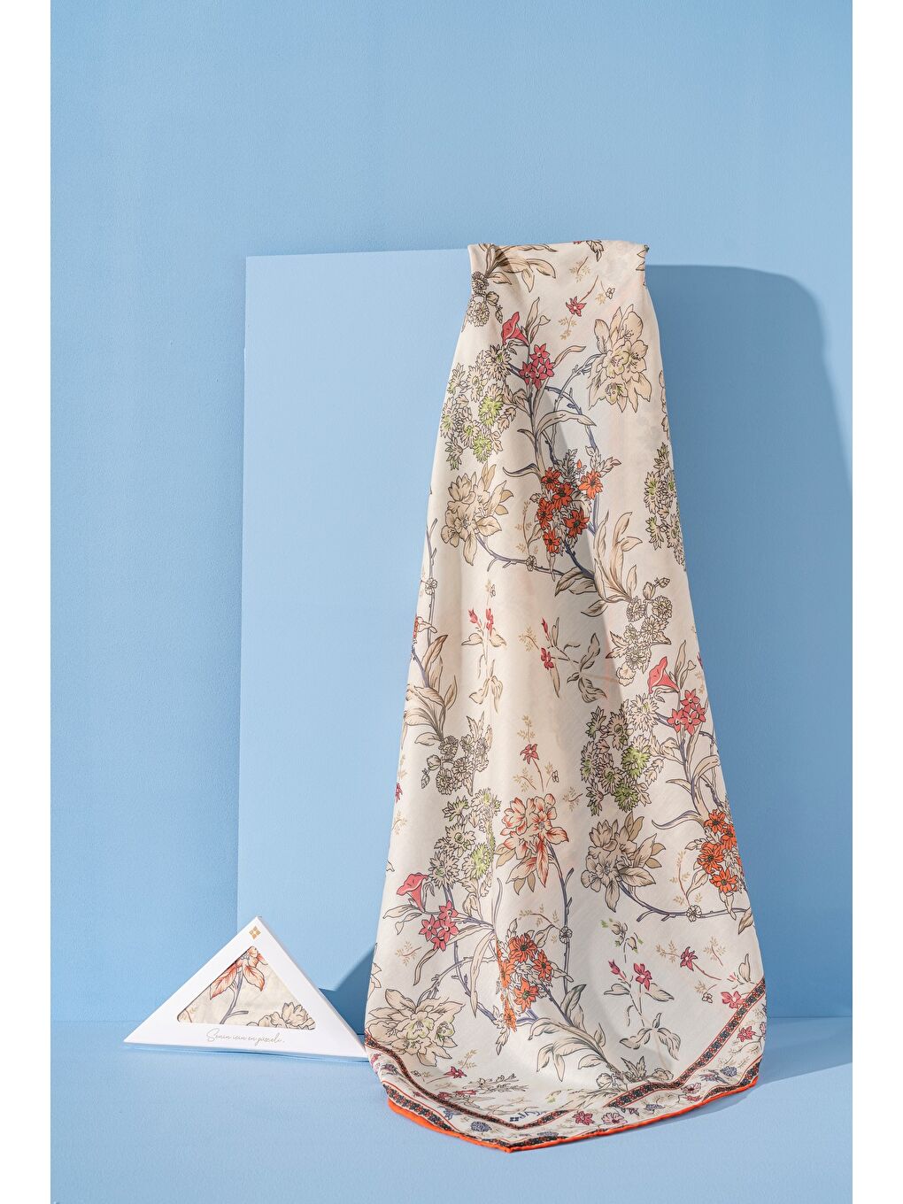 Turuncu Kadın Spring Soft Limira Eşarp