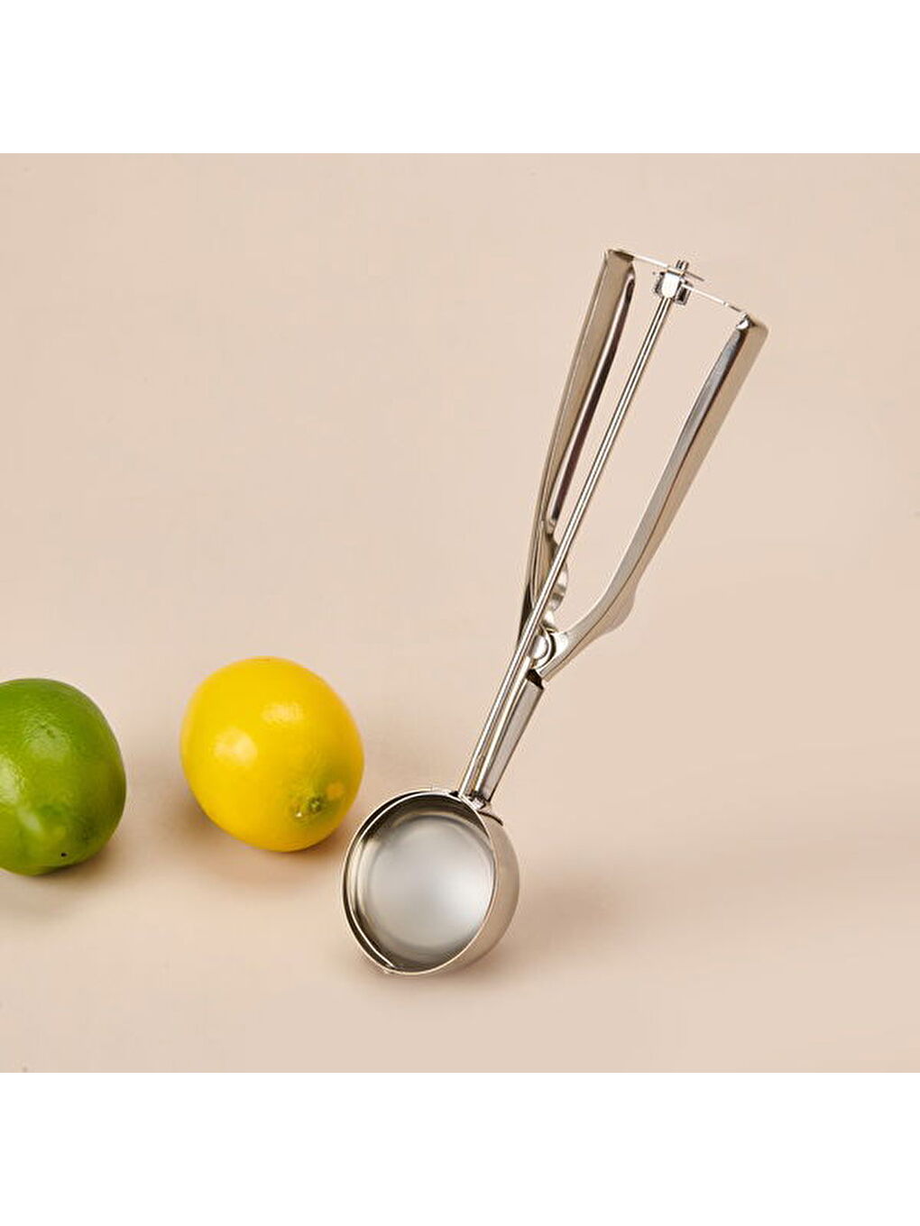 Dondurma Kaşığı - Gri - 22 cm-2