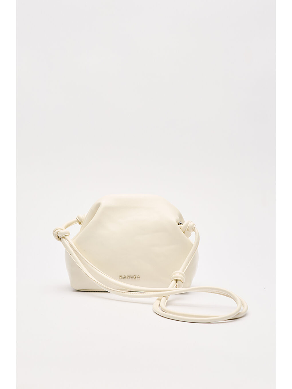 Bej Agnes Mini Çanta Vanilya-5