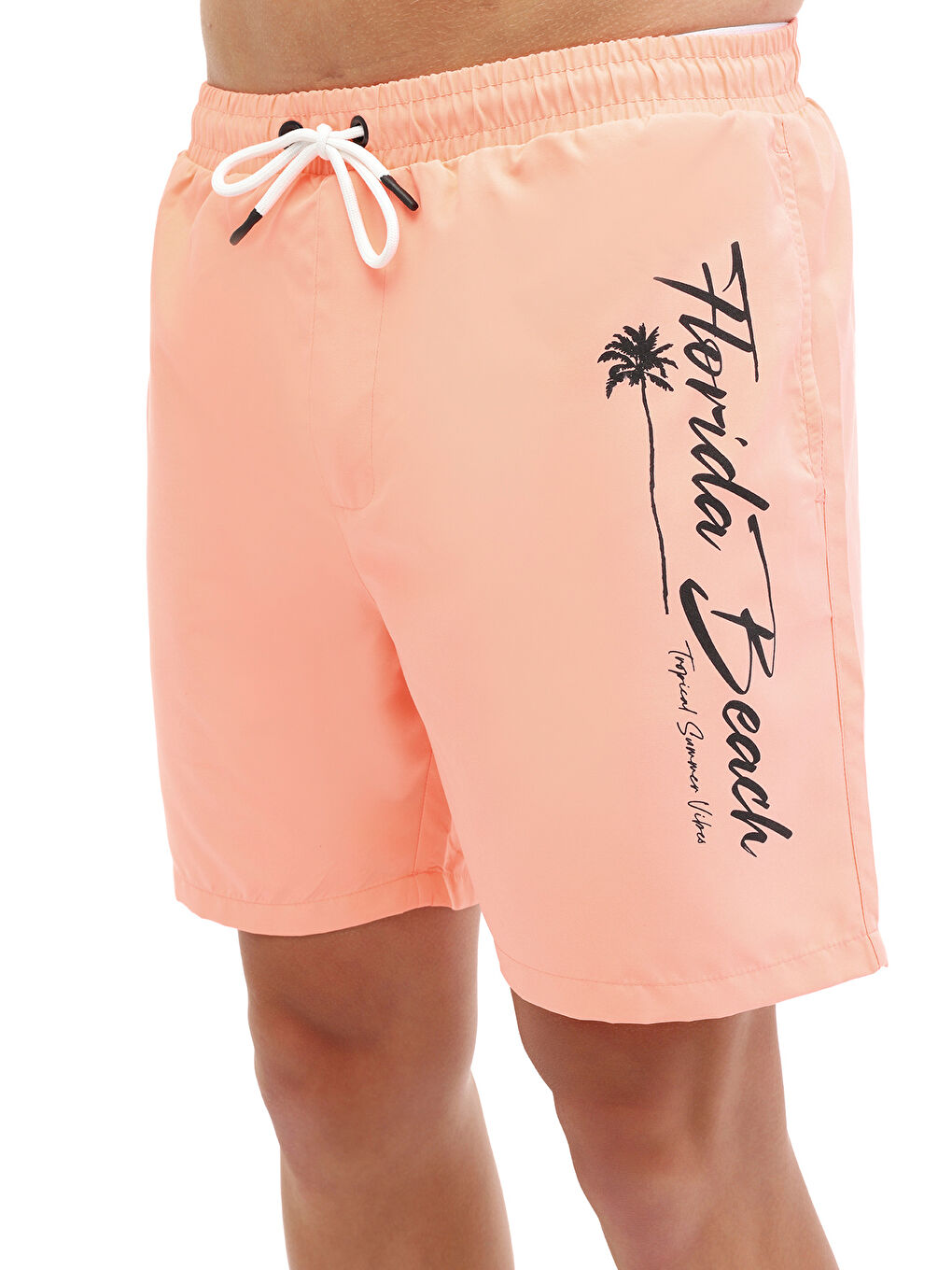 Pembe ML GETA 19HL114 5FX Somon Erkek Deniz Şortu