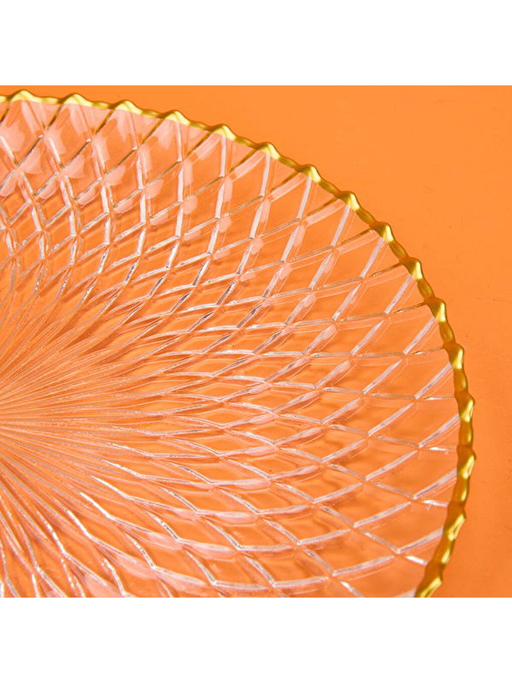 Karışık Kitchen Zelazo 7 Parça Pasta Seti - Şeffaf / Altın-1