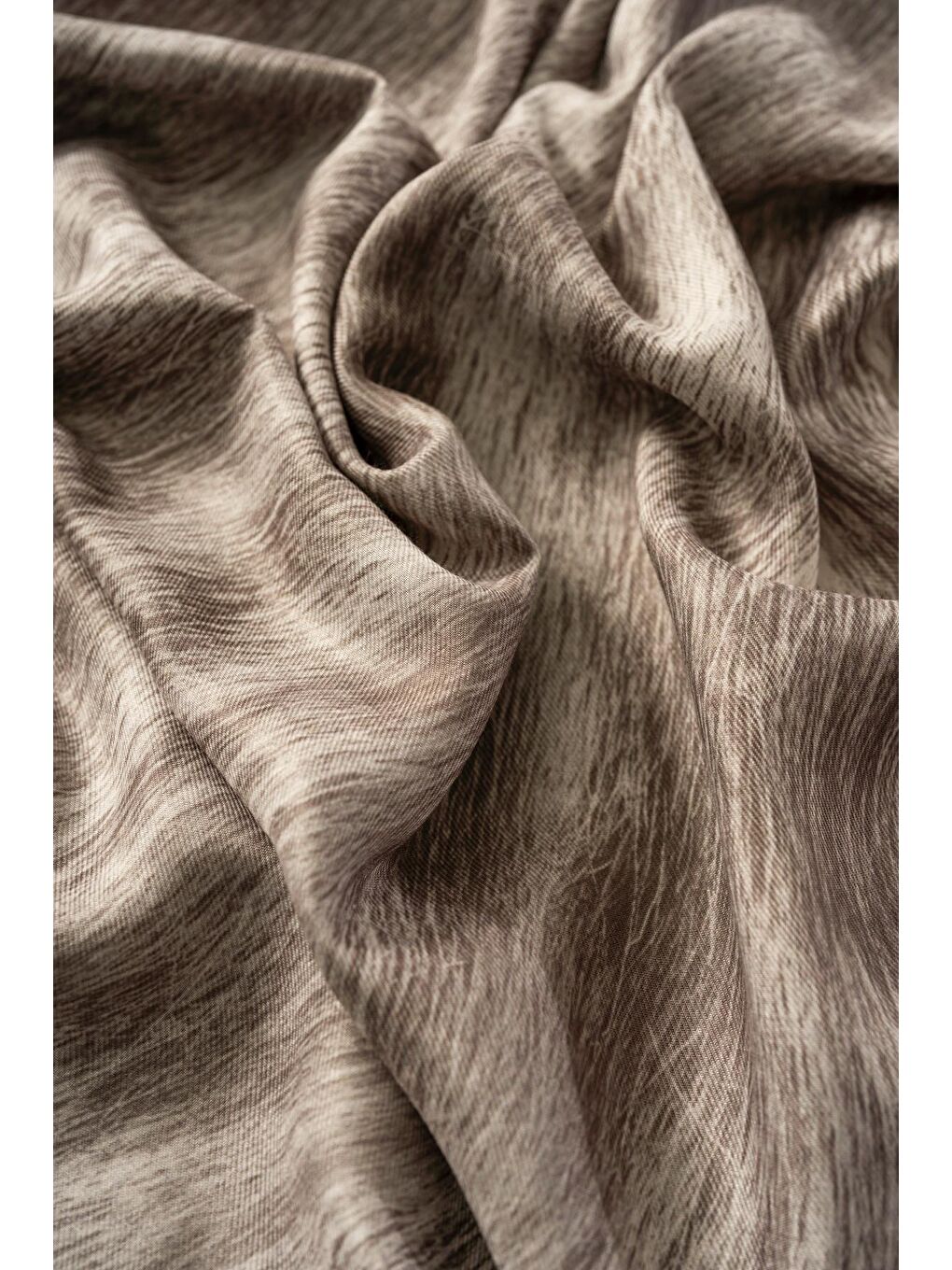 Bej Kadın Ceylan Desen Soft Şal-3