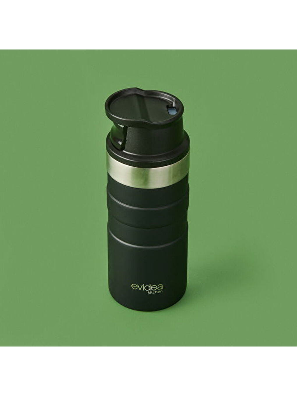 Kitchen Bireysel Termos - Siyah - 350 ml-1