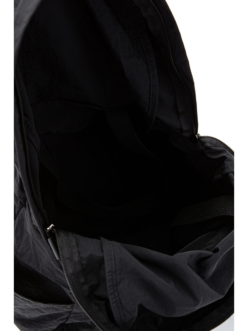 Klinkır Kumaş Suya Dayanıklı Jadon Unisex Sırt Çantası Siyah-6