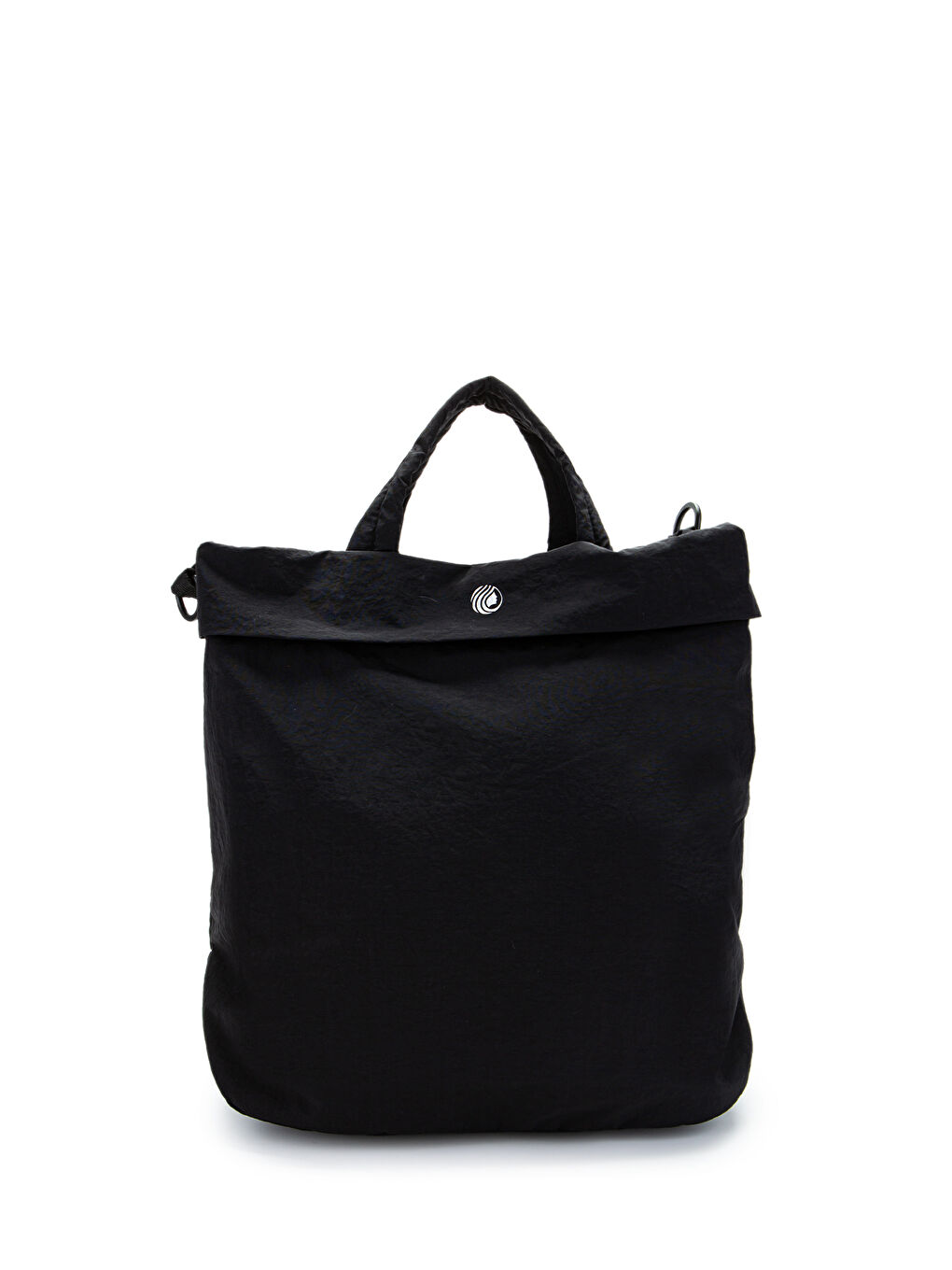 Klinkır Kumaş Suya Dayanıklı Edvin Unisex Çapraz Çanta Siyah